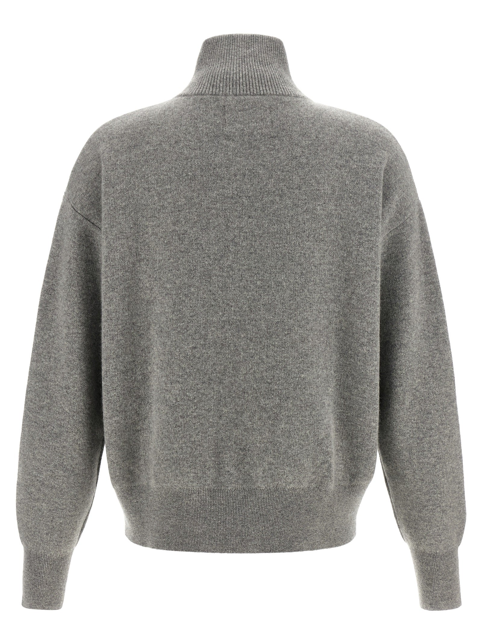 Extreme Cashmere Grauer Kaschmir-Strickjacke