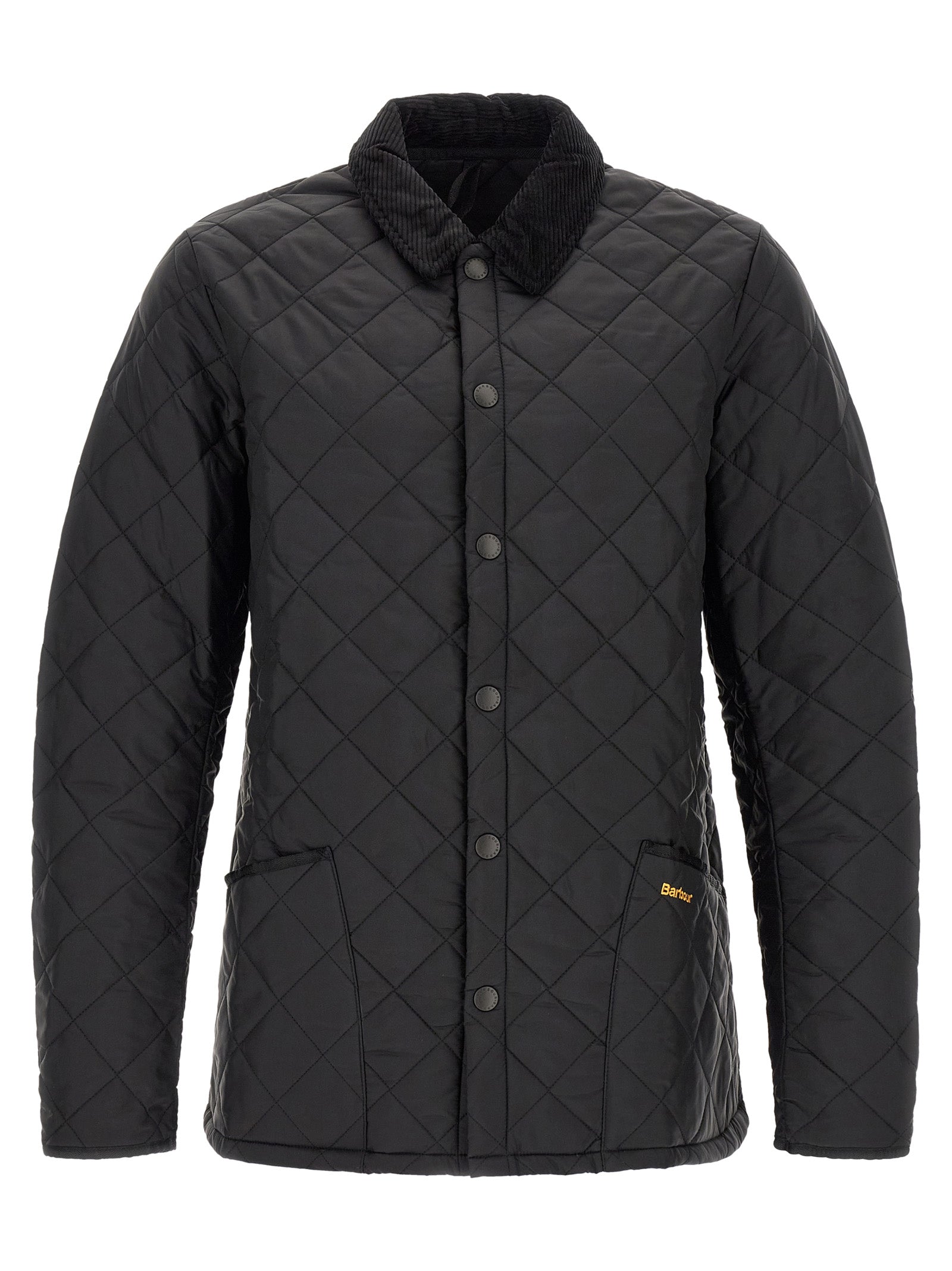 Barbour Schwarze Polyamidjacke