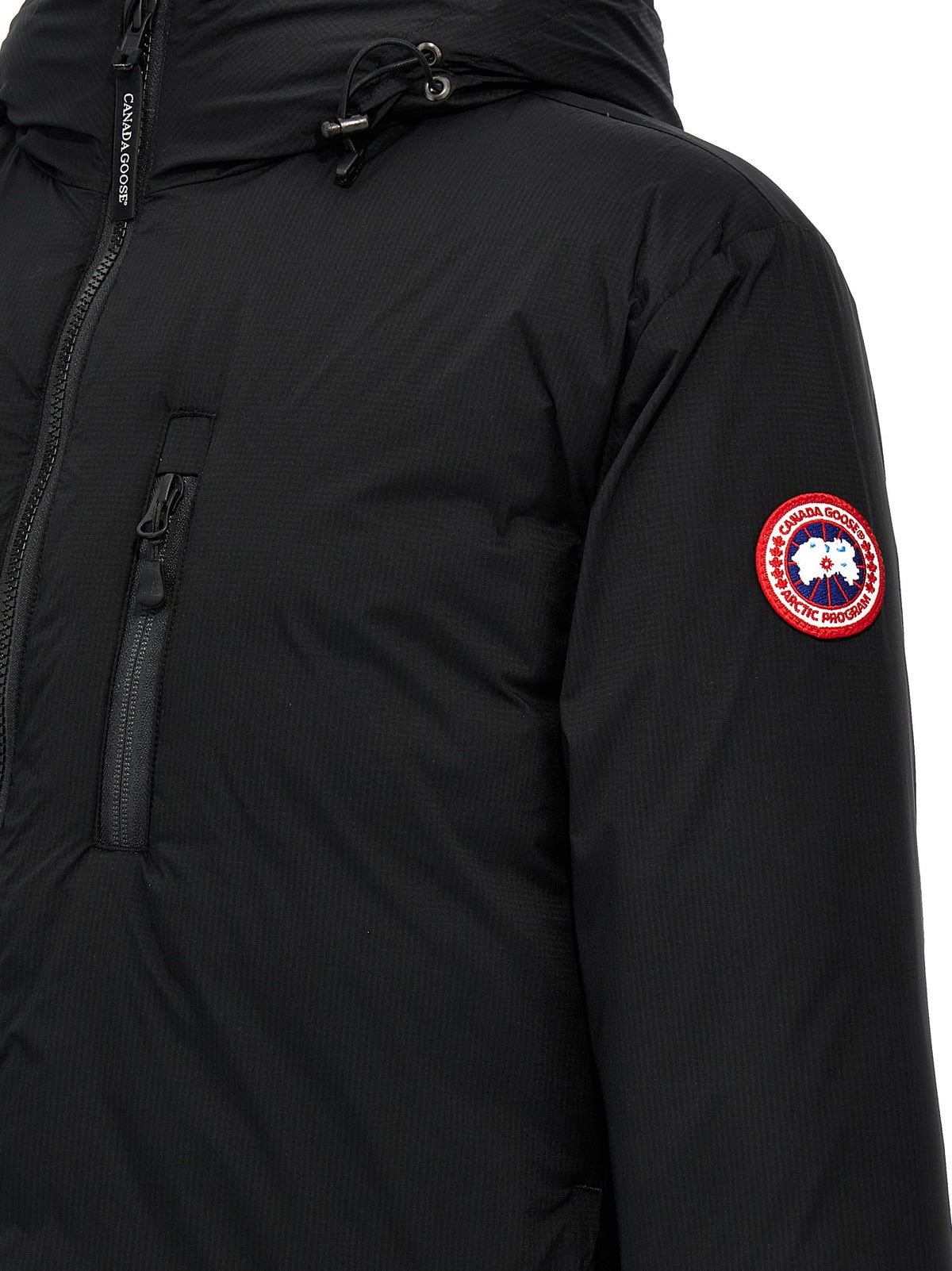 Canada Goose Schwarze Shell-Jacke aus Polyester