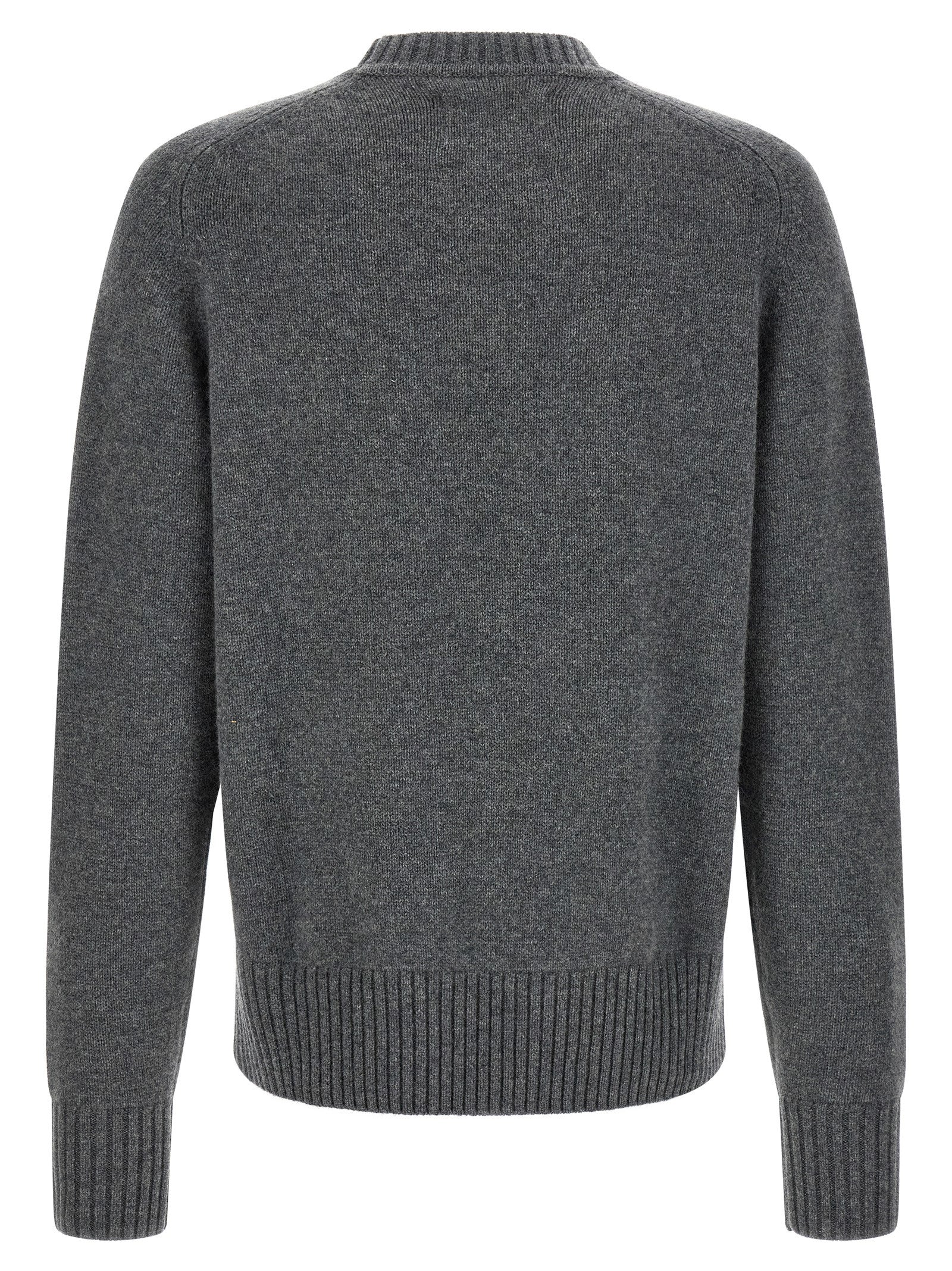 Extreme Cashmere Grauer Kaschmir-Strickjacke