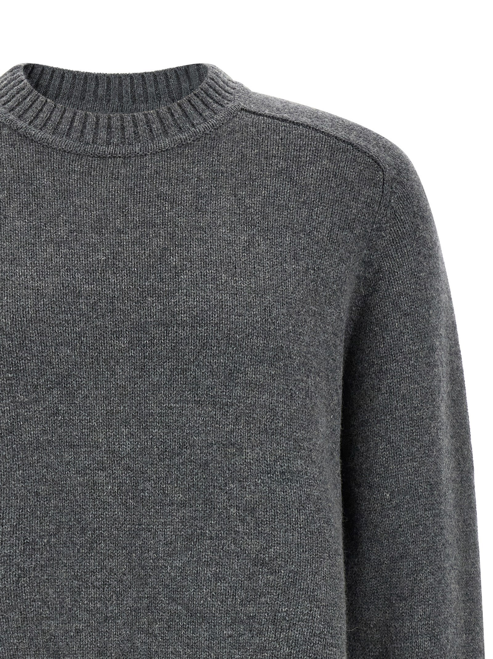 Extreme Cashmere Grauer Kaschmir-Strickjacke