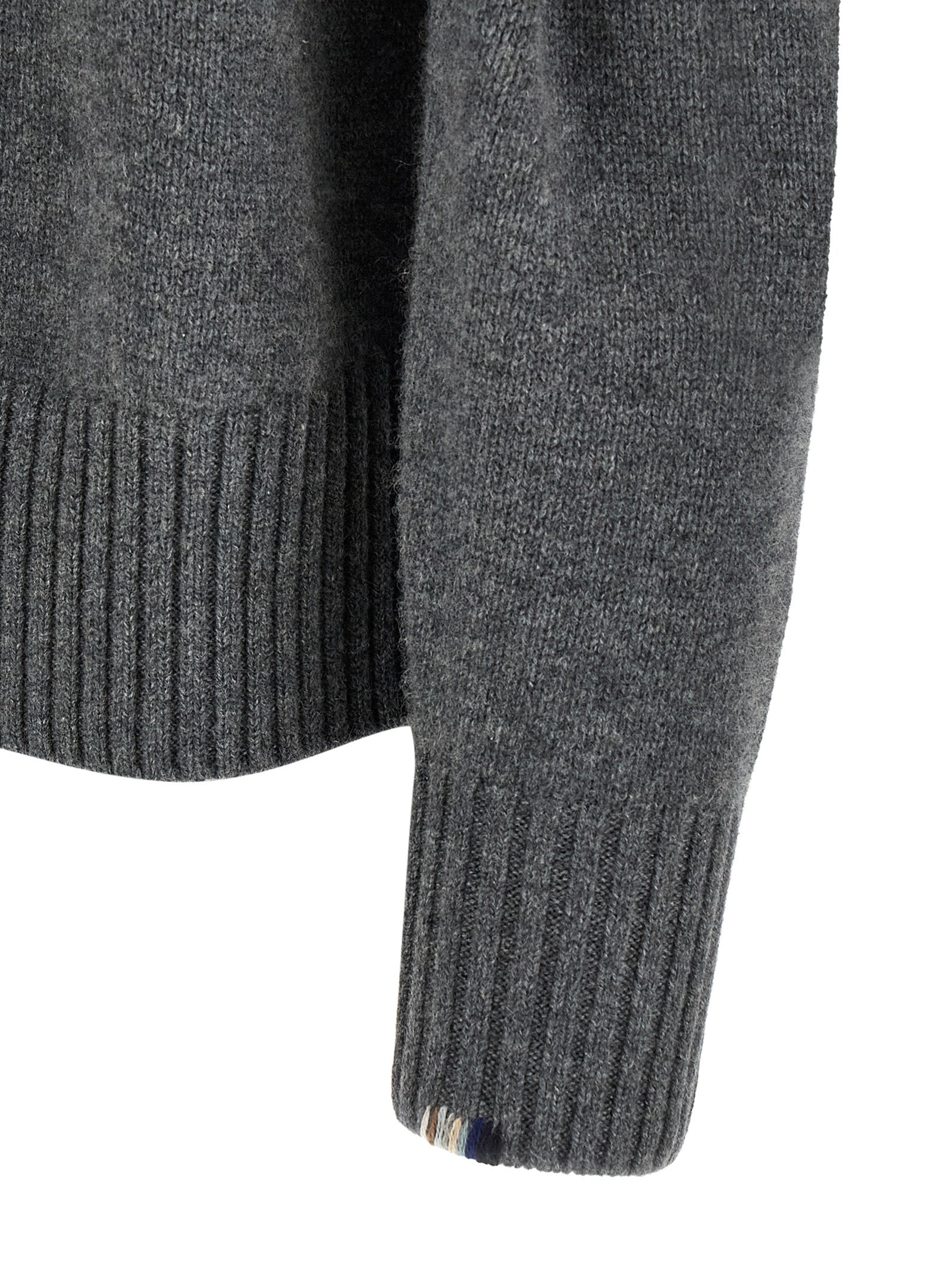 Extreme Cashmere Grauer Kaschmir-Strickjacke