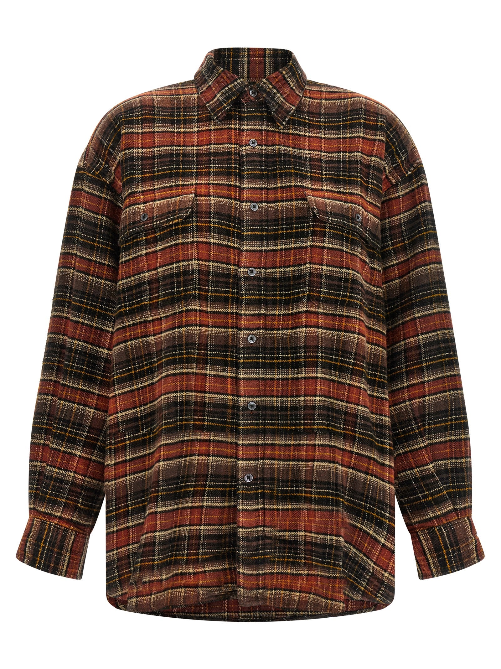 R13 Mehrfarbige Baumwollbluse