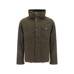 Barbour Baumwolljacke in Zweifarbenoptik