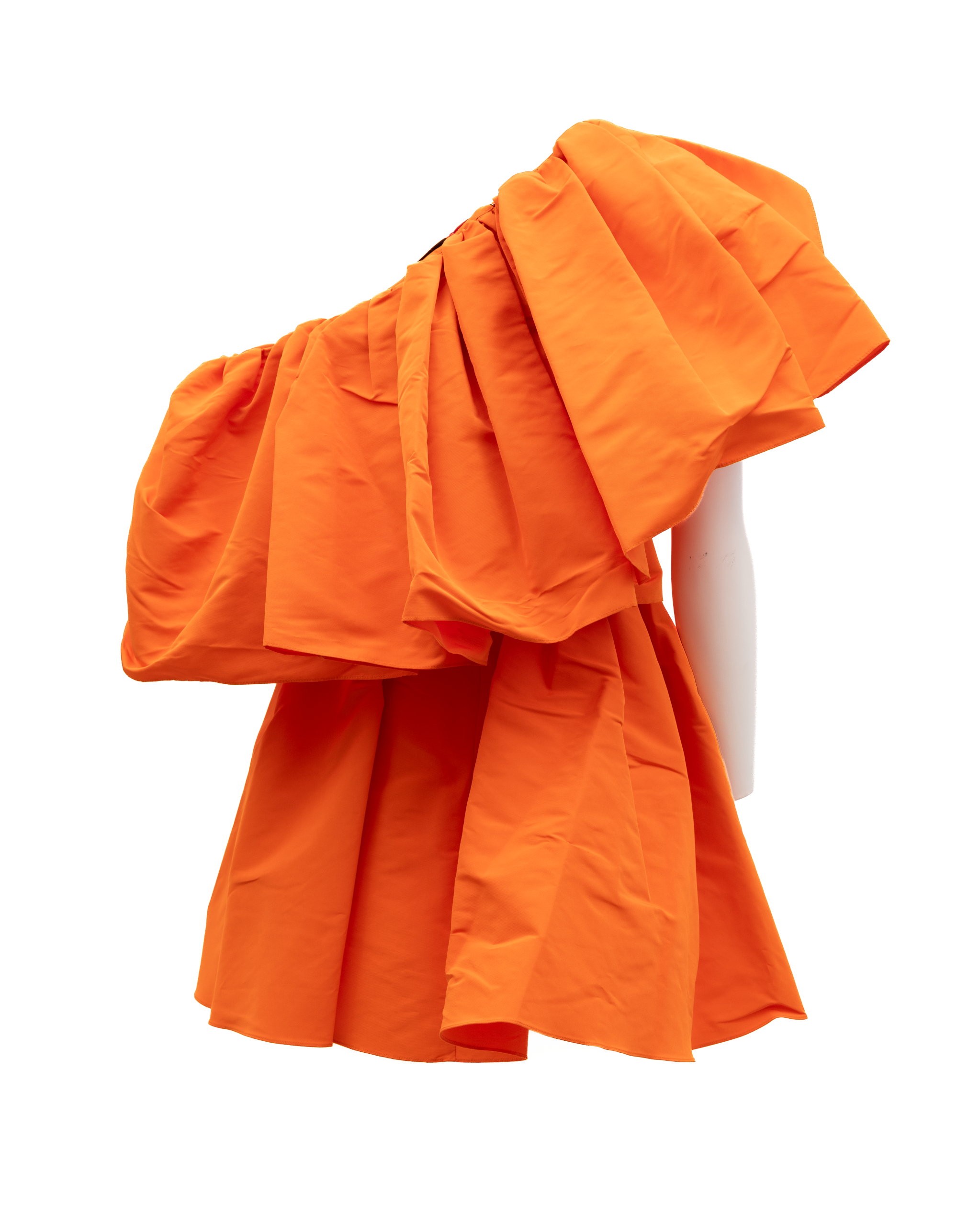 Alexander McQueen Orange Damen-Cocktailkleid