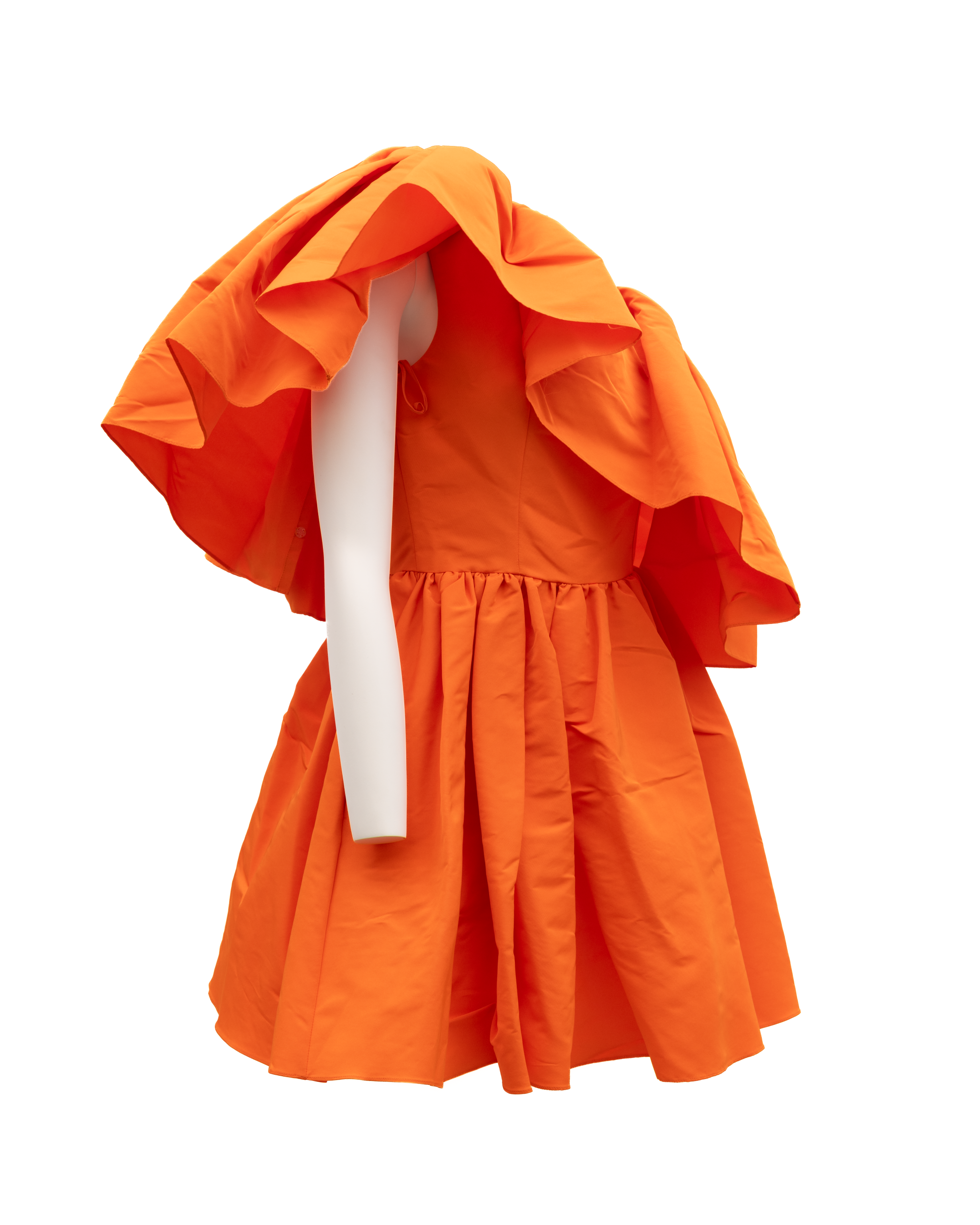 Alexander McQueen Orange Damen-Cocktailkleid
