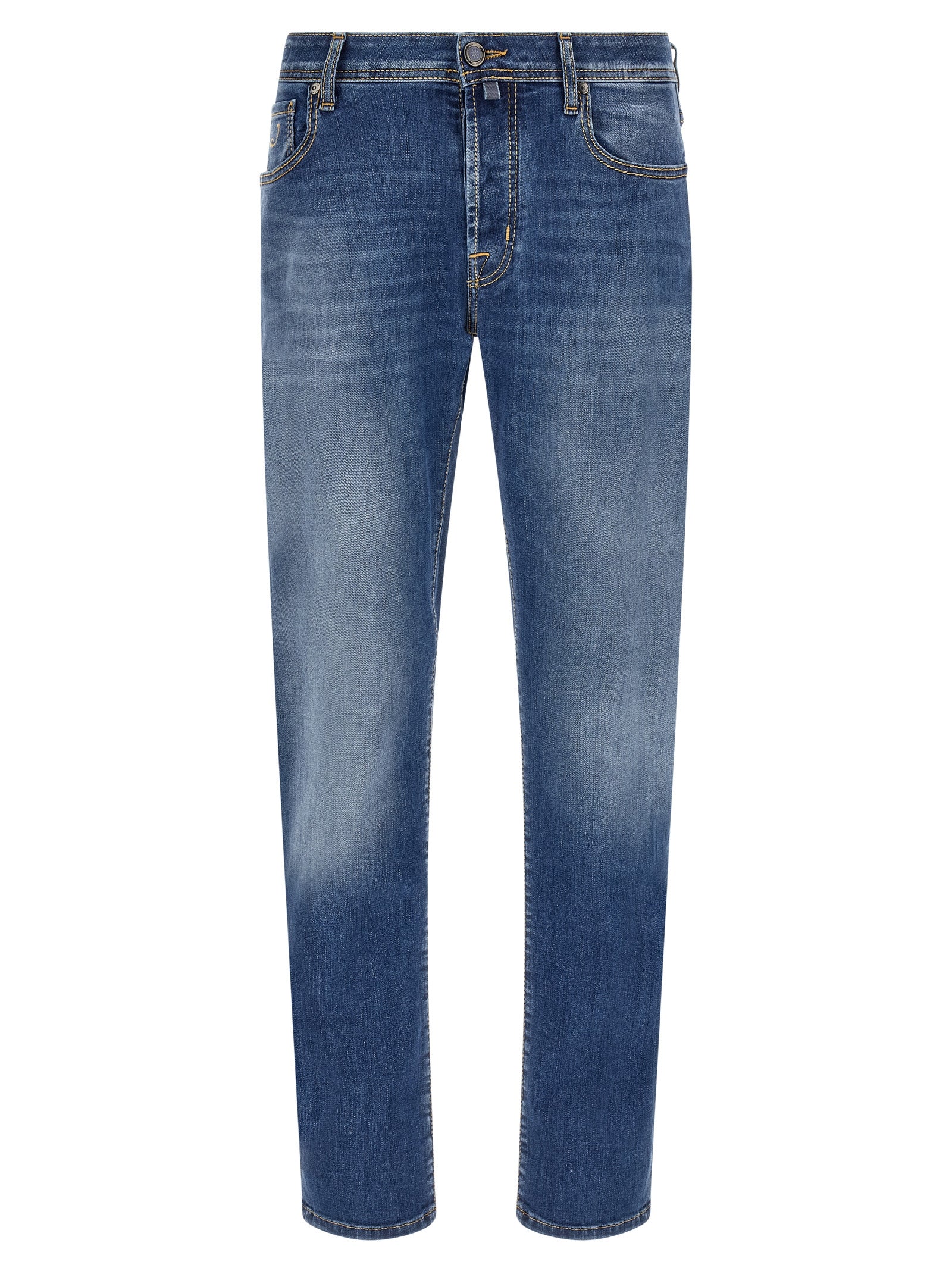 Jacob Cohen Blaue Jeans aus Baumwolle im geraden Schnitt