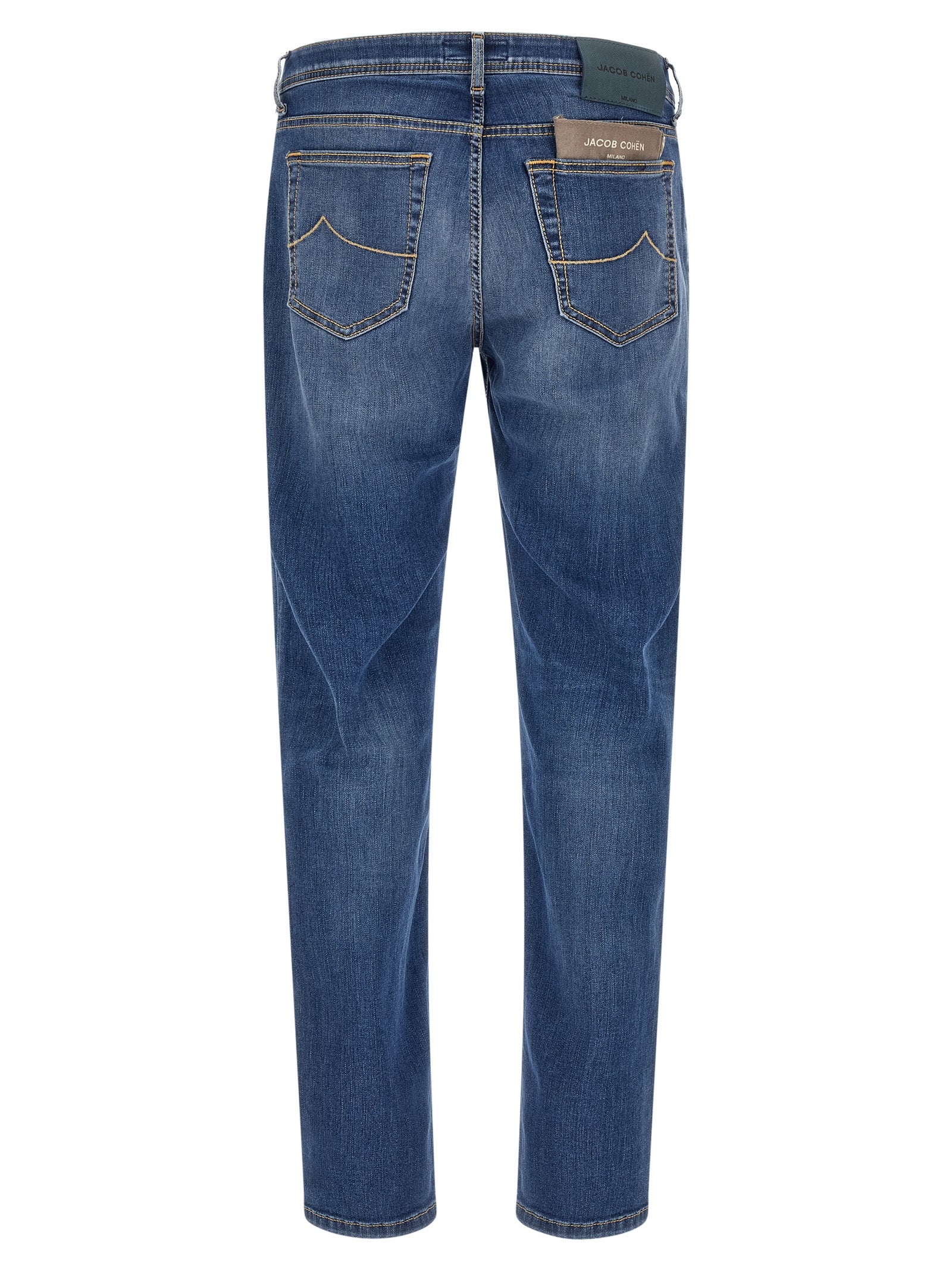 Jacob Cohen Blaue Jeans aus Baumwolle im geraden Schnitt