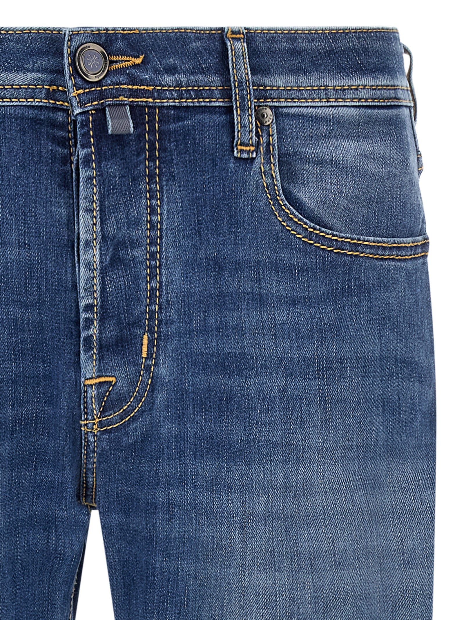 Jacob Cohen Blaue Jeans aus Baumwolle im geraden Schnitt
