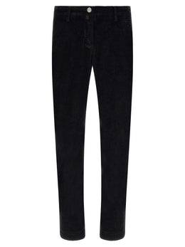 Jacob Cohen Schwarze Baumwoll-Chino-Hose