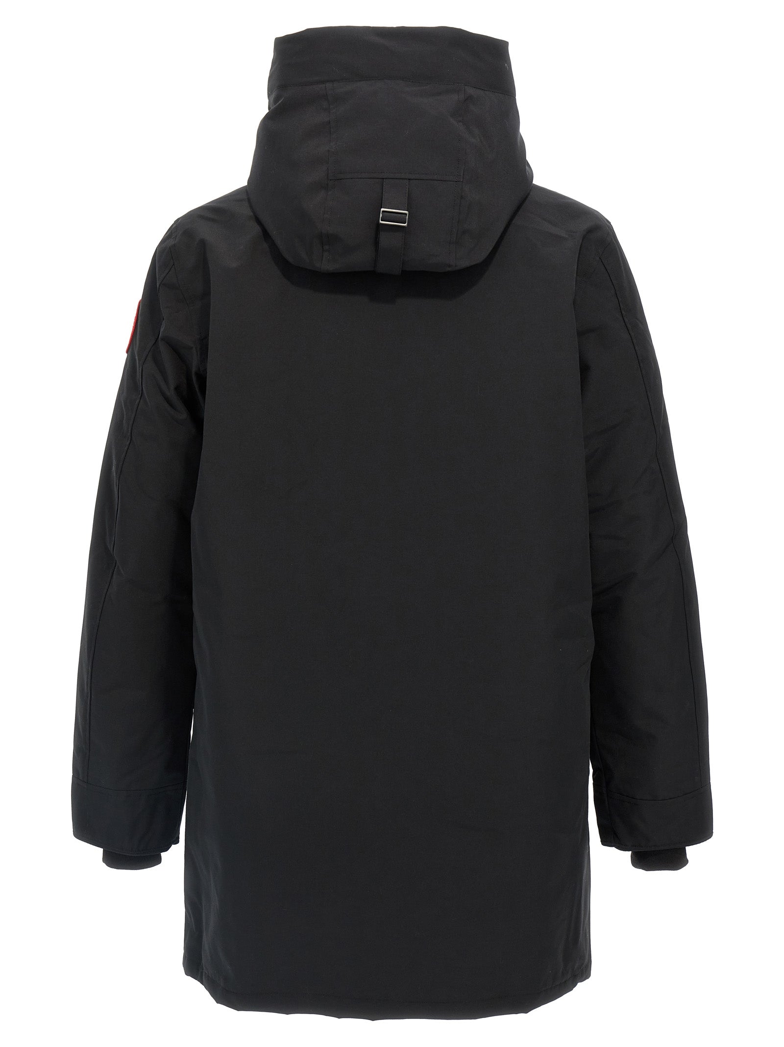 Canada Goose Schwarzer Parka aus Polyester