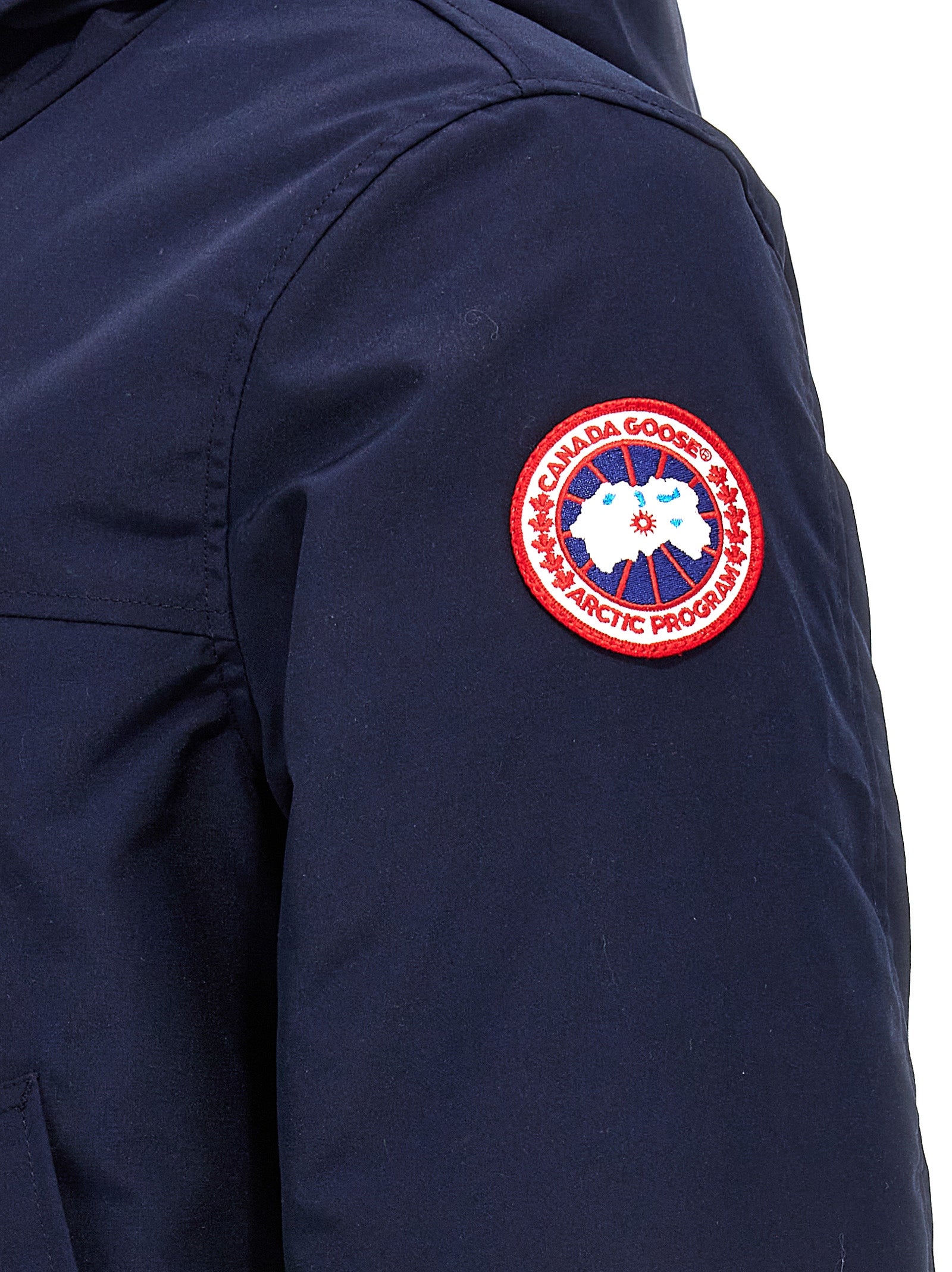 Canada Goose Blauer Parka aus Polyester