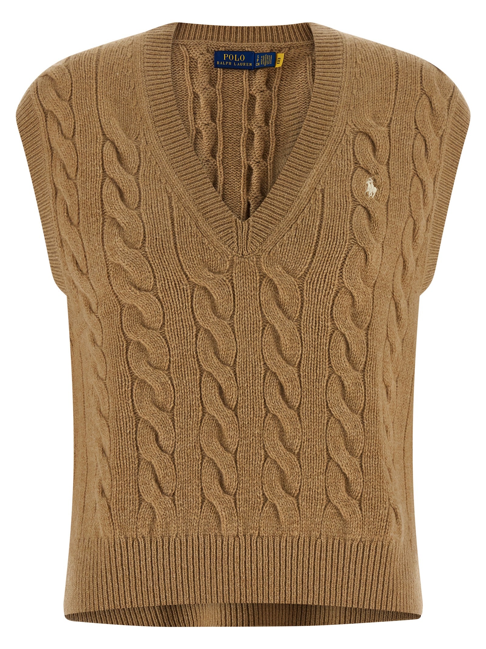 Polo Ralph Lauren Beige Woll-Weste