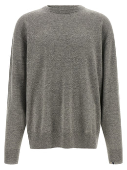 Extreme Cashmere Grauer Kaschmir-Strickjacke