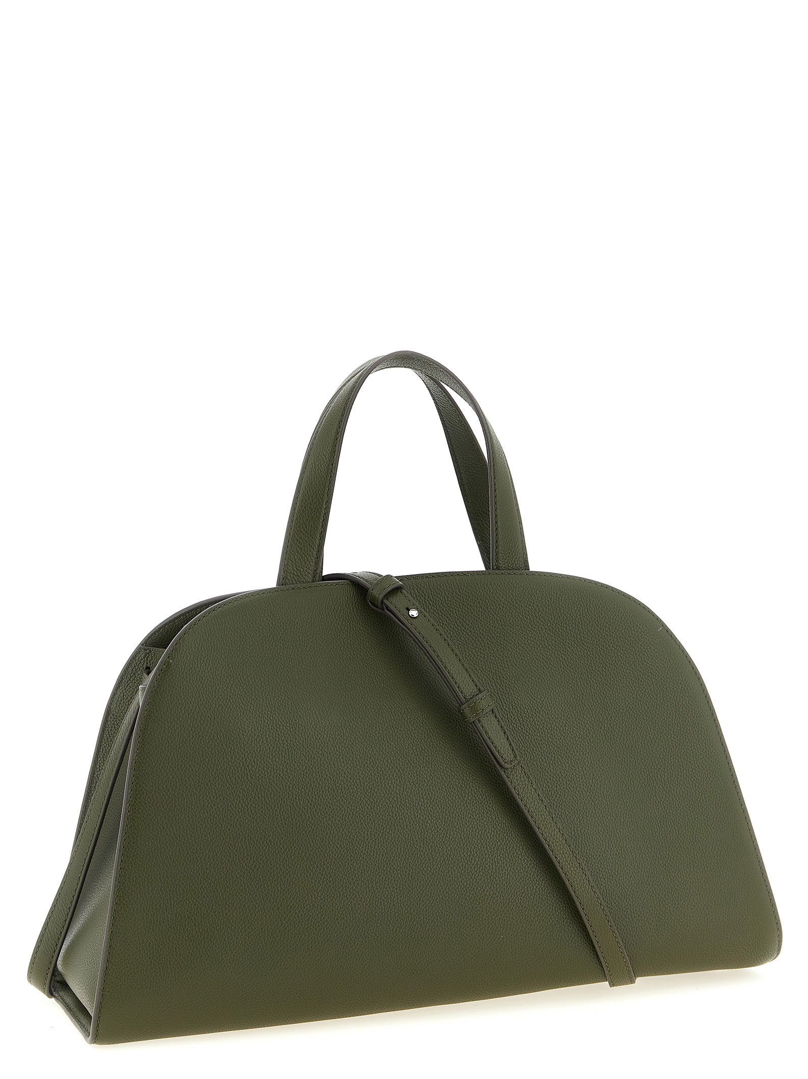 Tory Burch Zweifarbige Handtasche aus Rindsleder