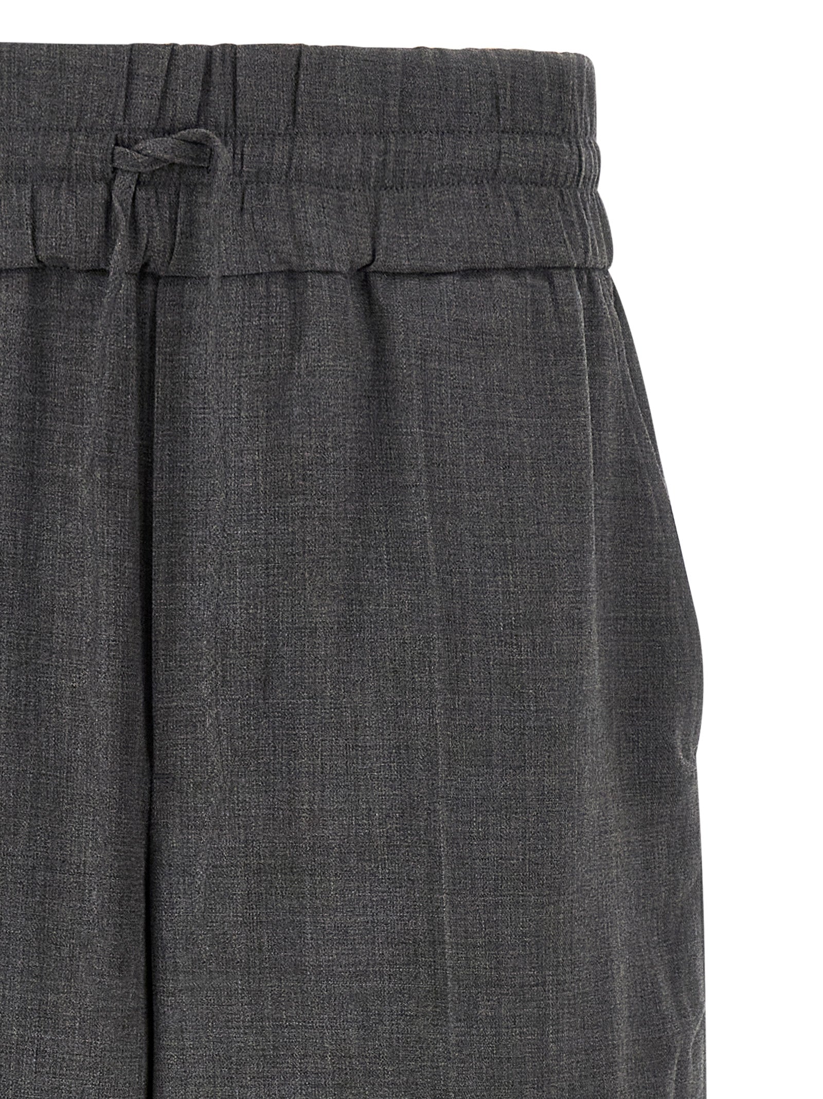 Ami Paris Graue Hose aus reiner Schurwolle