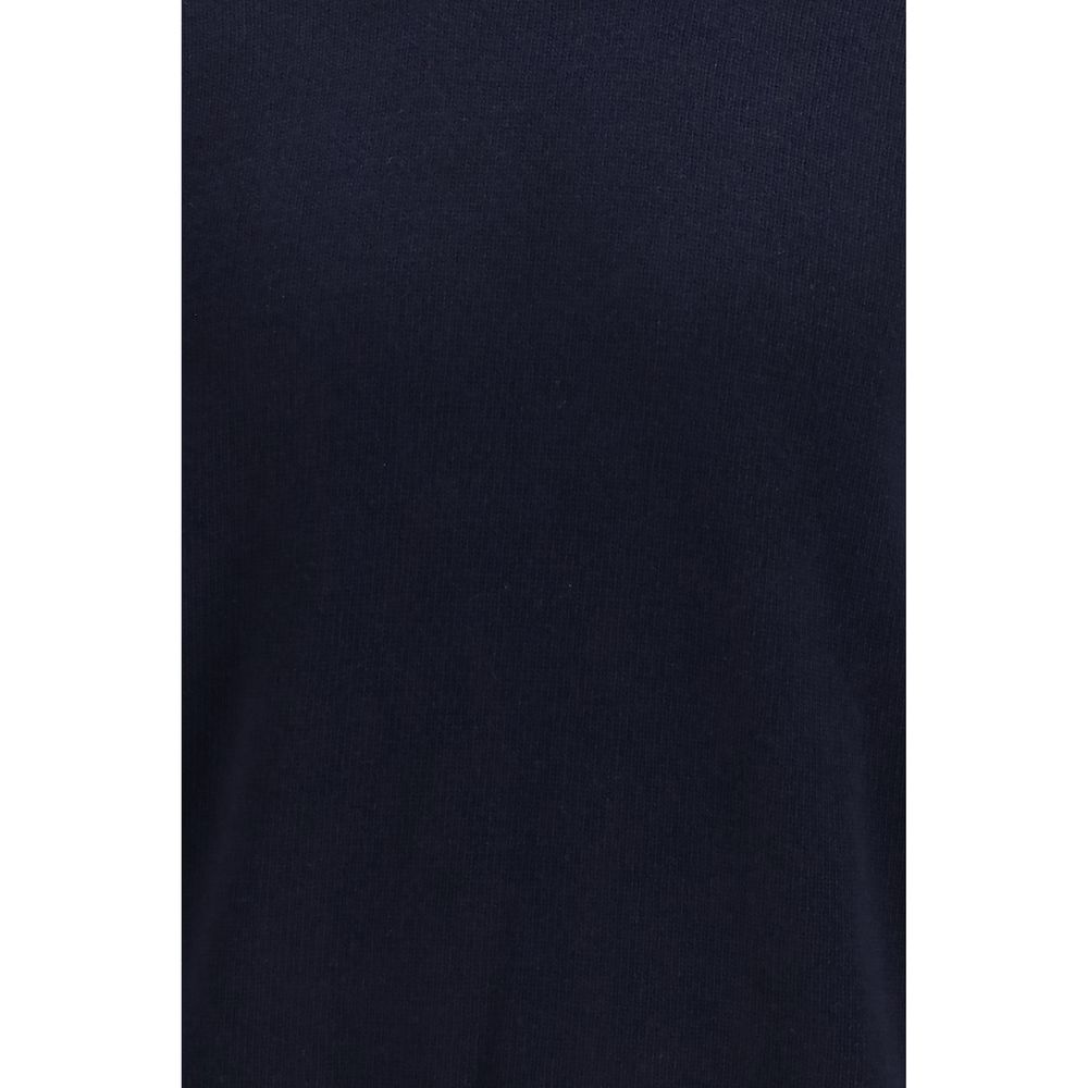 Brooksfield Blauer Wollpullover Oves Aries