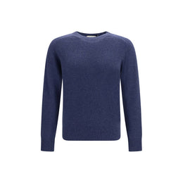 Brooksfield Blauer Kaschmirpullover