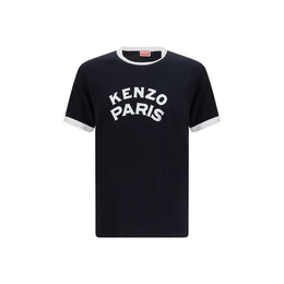 Kenzo Schwarzes Baumwoll-T-Shirt