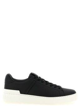 Balmain Bicolor Calfskin Low Top Sneakers