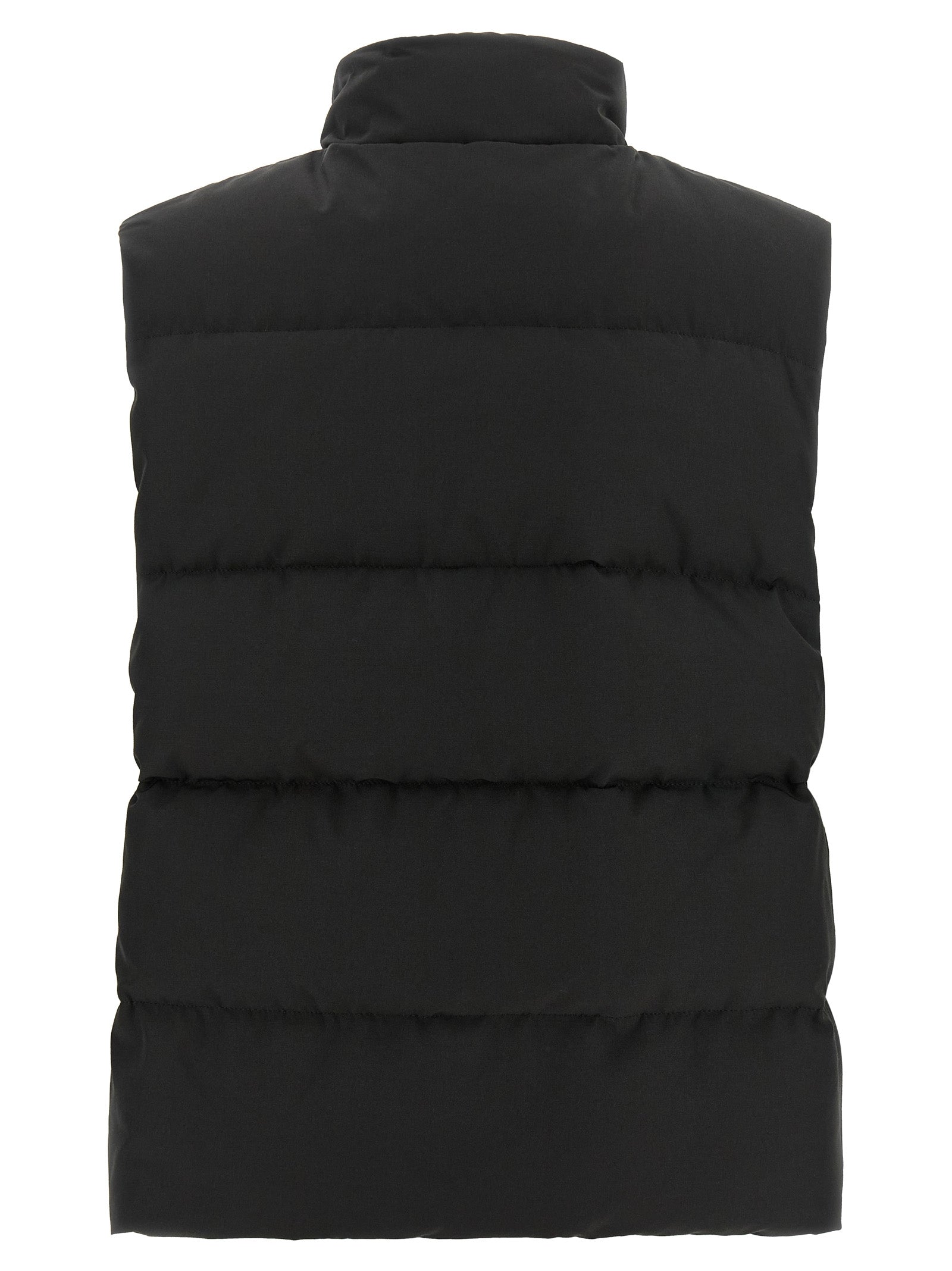 Canada Goose Schwarze ärmellose Jacke aus Polyester