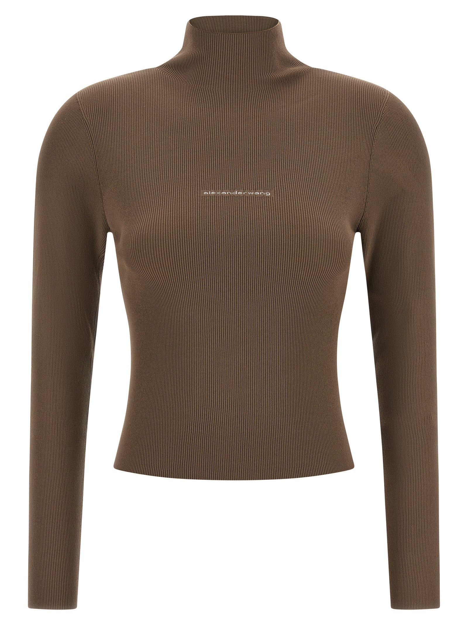 Alexander Wang Beige Polyamid-Strickjacke
