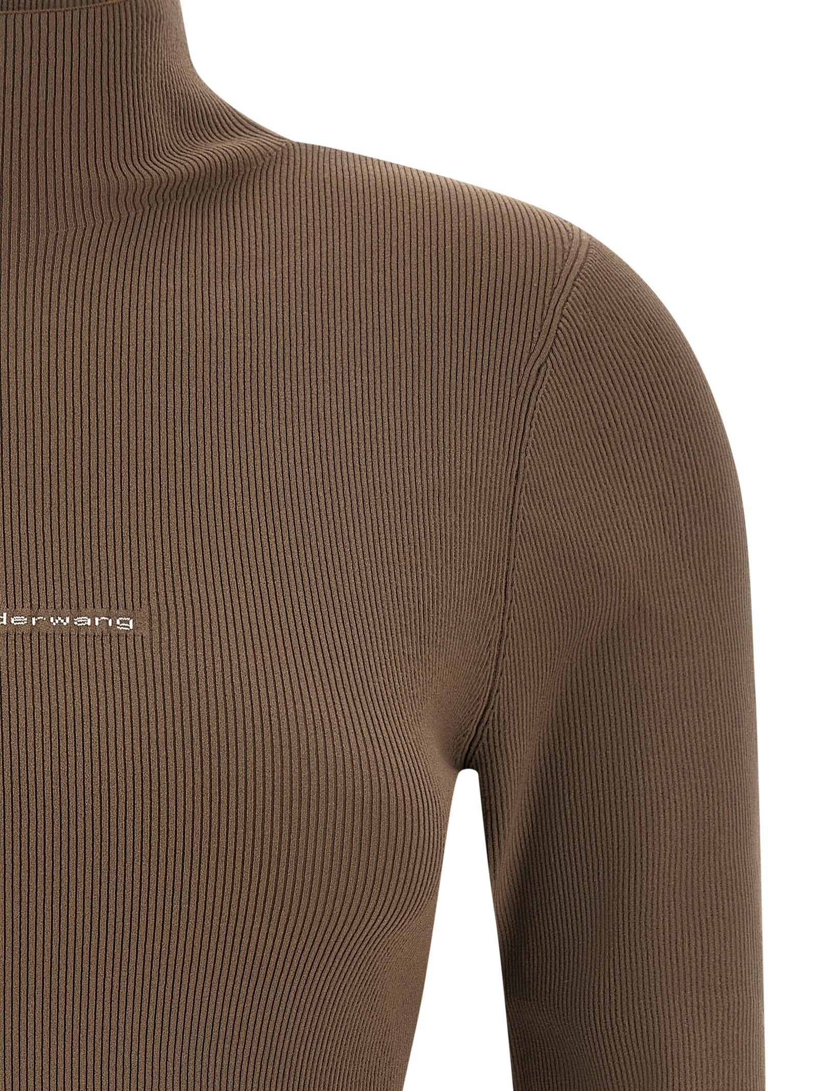 Alexander Wang Beige Polyamid-Strickjacke