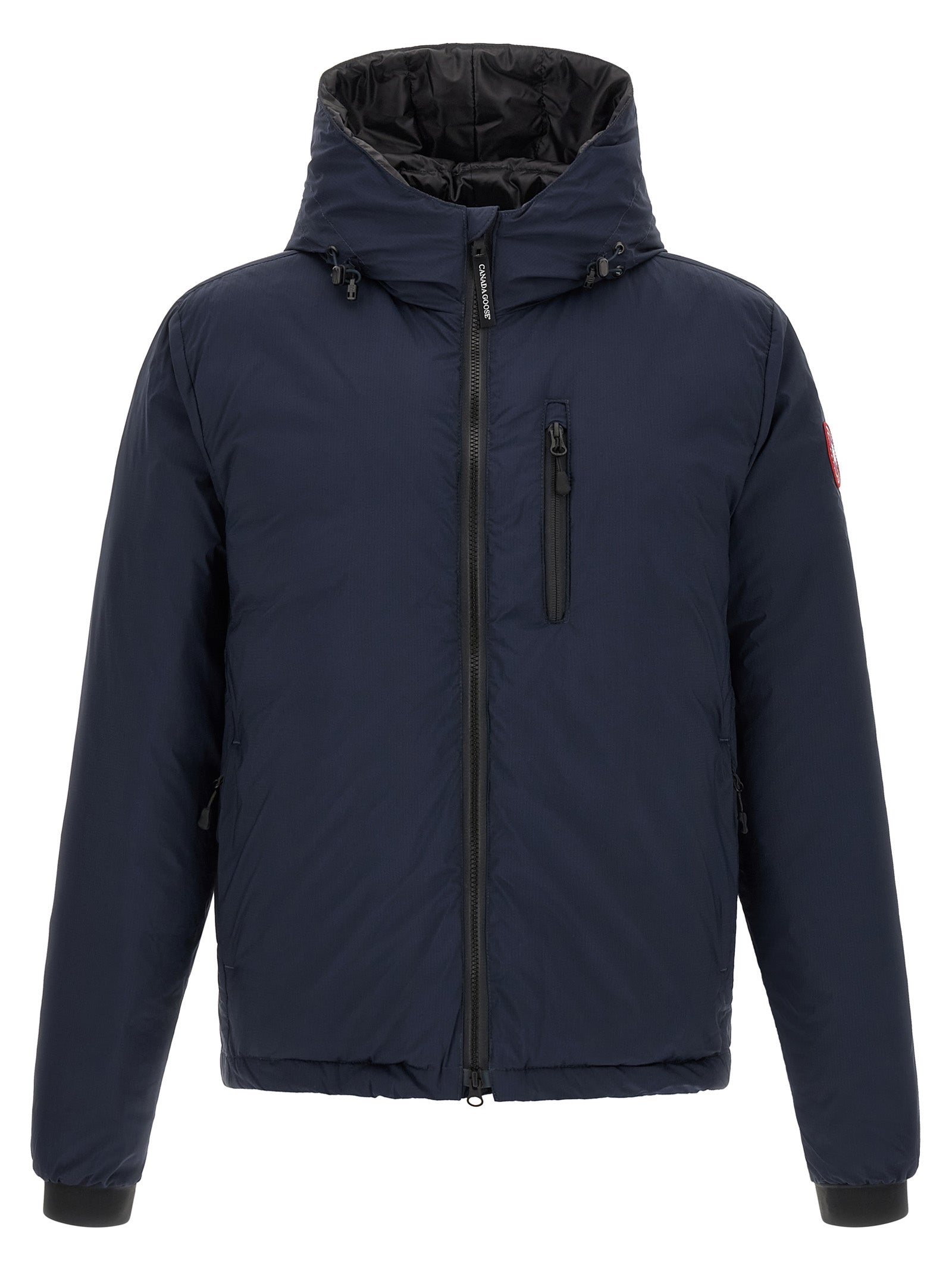 Canada Goose Blaue Polyamid-Jacke in voller Länge