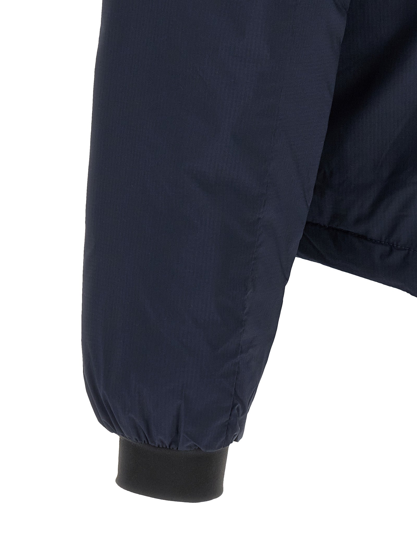 Canada Goose Blaue Polyamid-Jacke in voller Länge