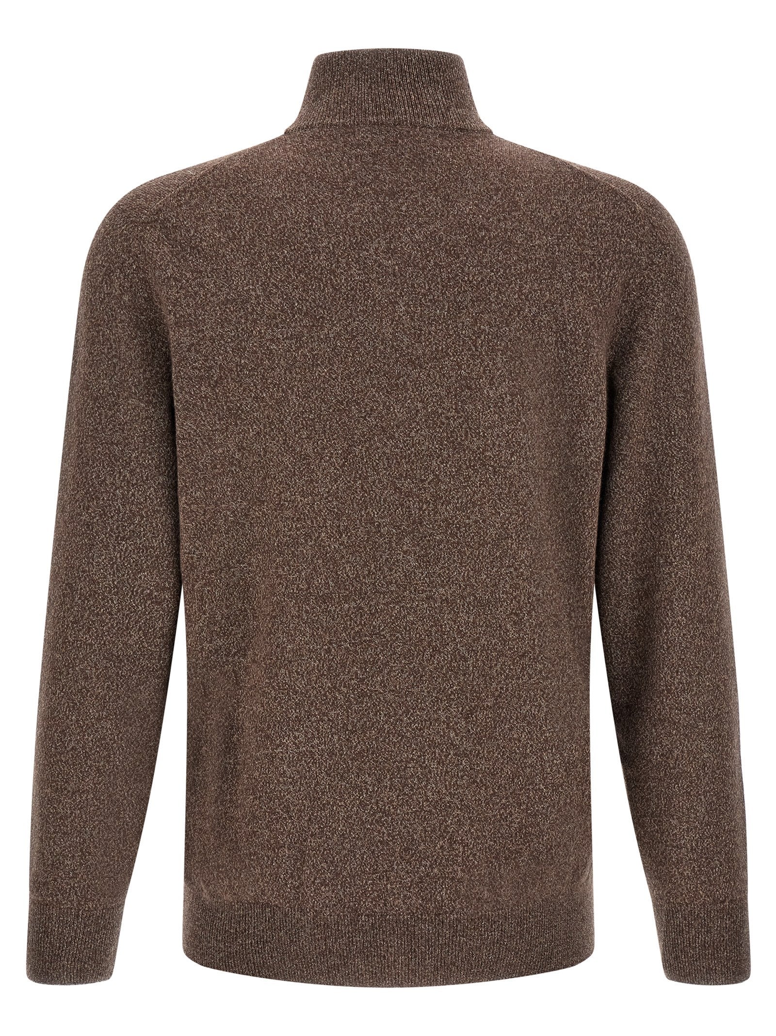 Brunello Cucinelli Brauner Kaschmir-Strickjacke