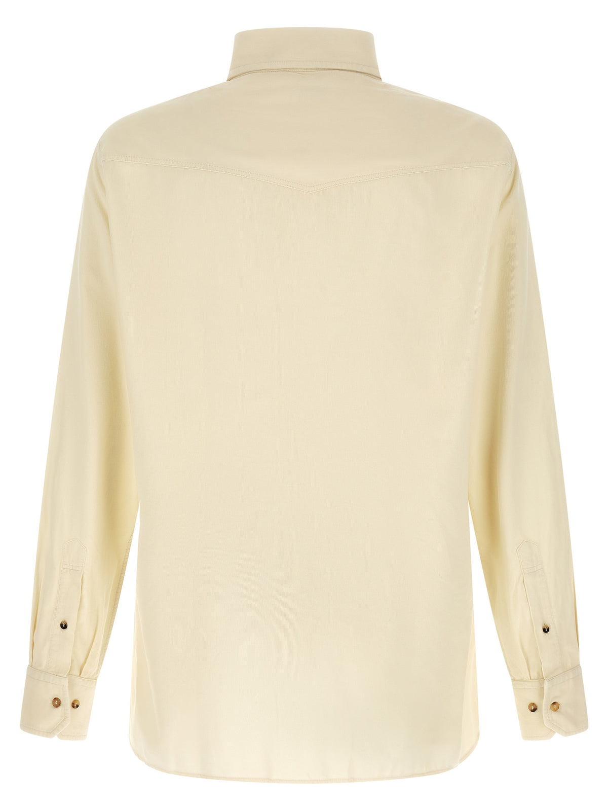 Brunello Cucinelli Weiße Baumwollbluse