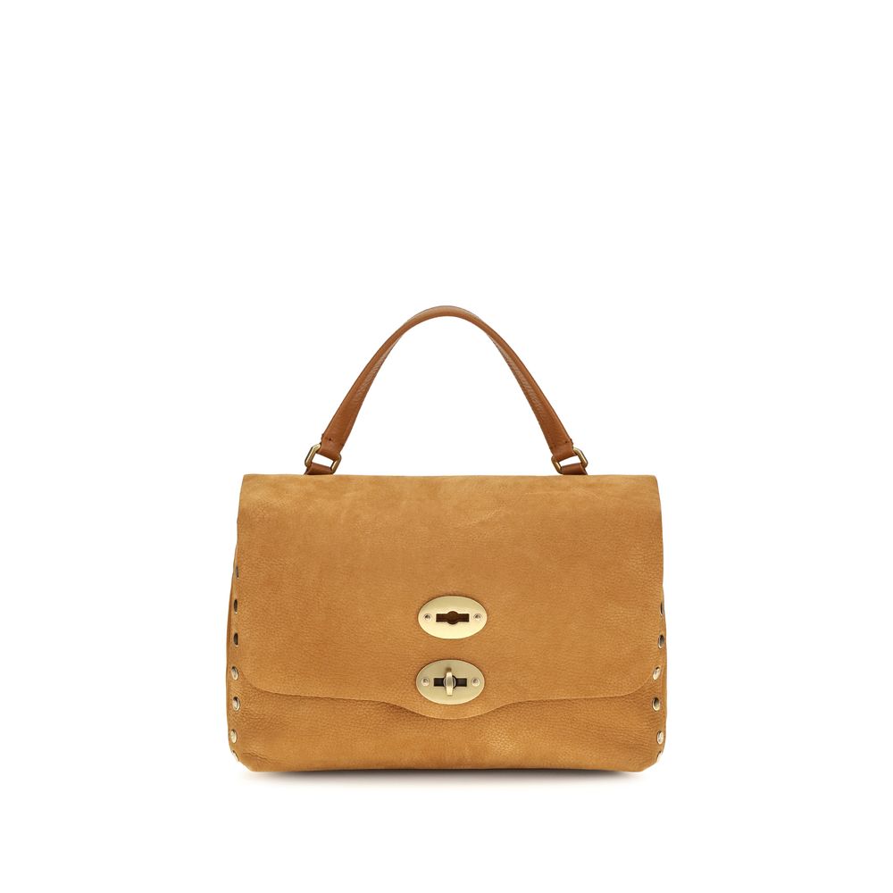 Zanellato Beige Wildleder Schultertasche