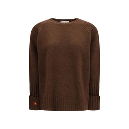 Tory Burch Brauner Wollpullover Oves Aries