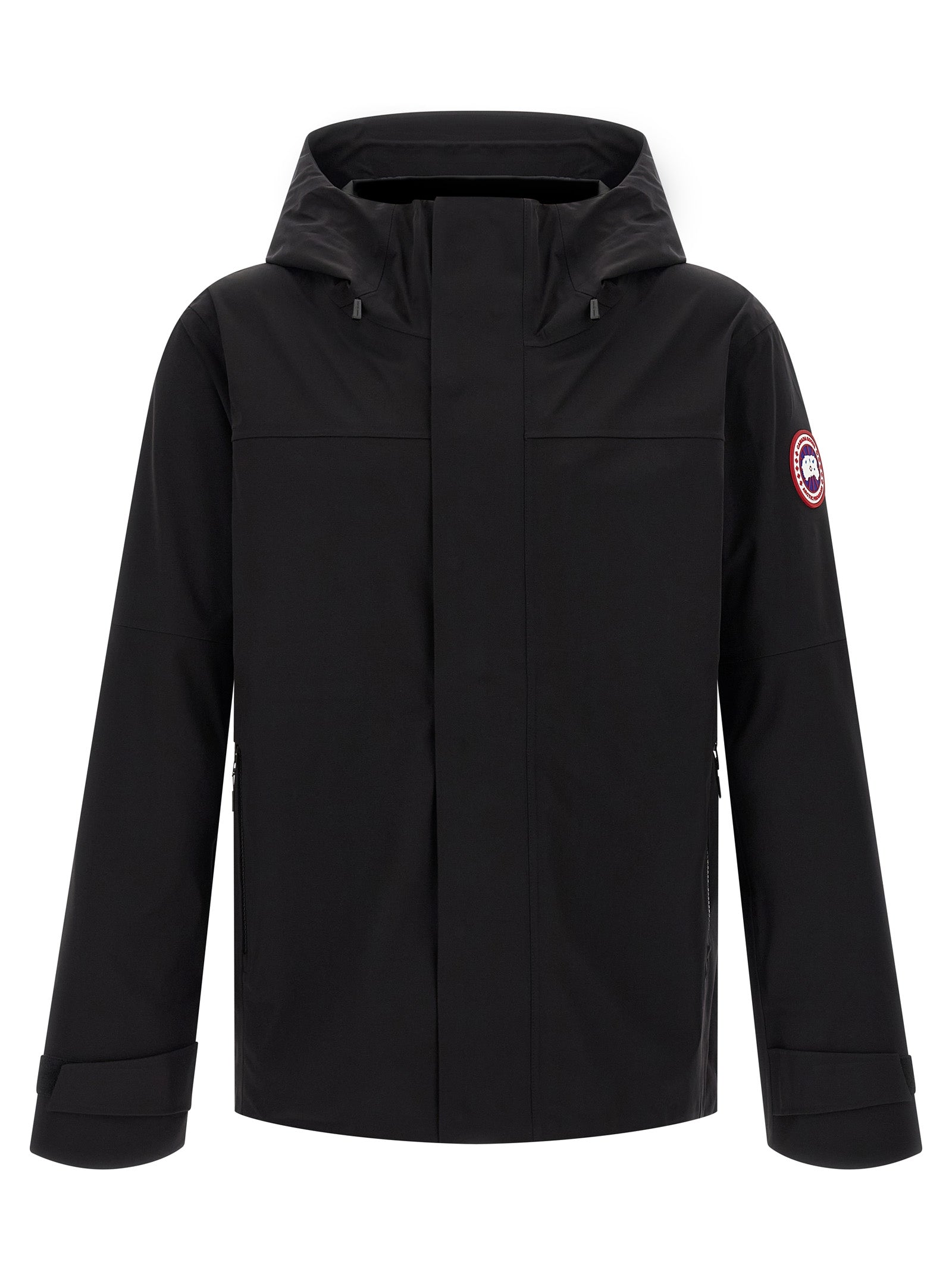 Canada Goose Schwarze Polyamid-Shell-Jacke