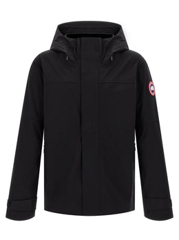 Canada Goose Schwarze Polyamid-Shell-Jacke