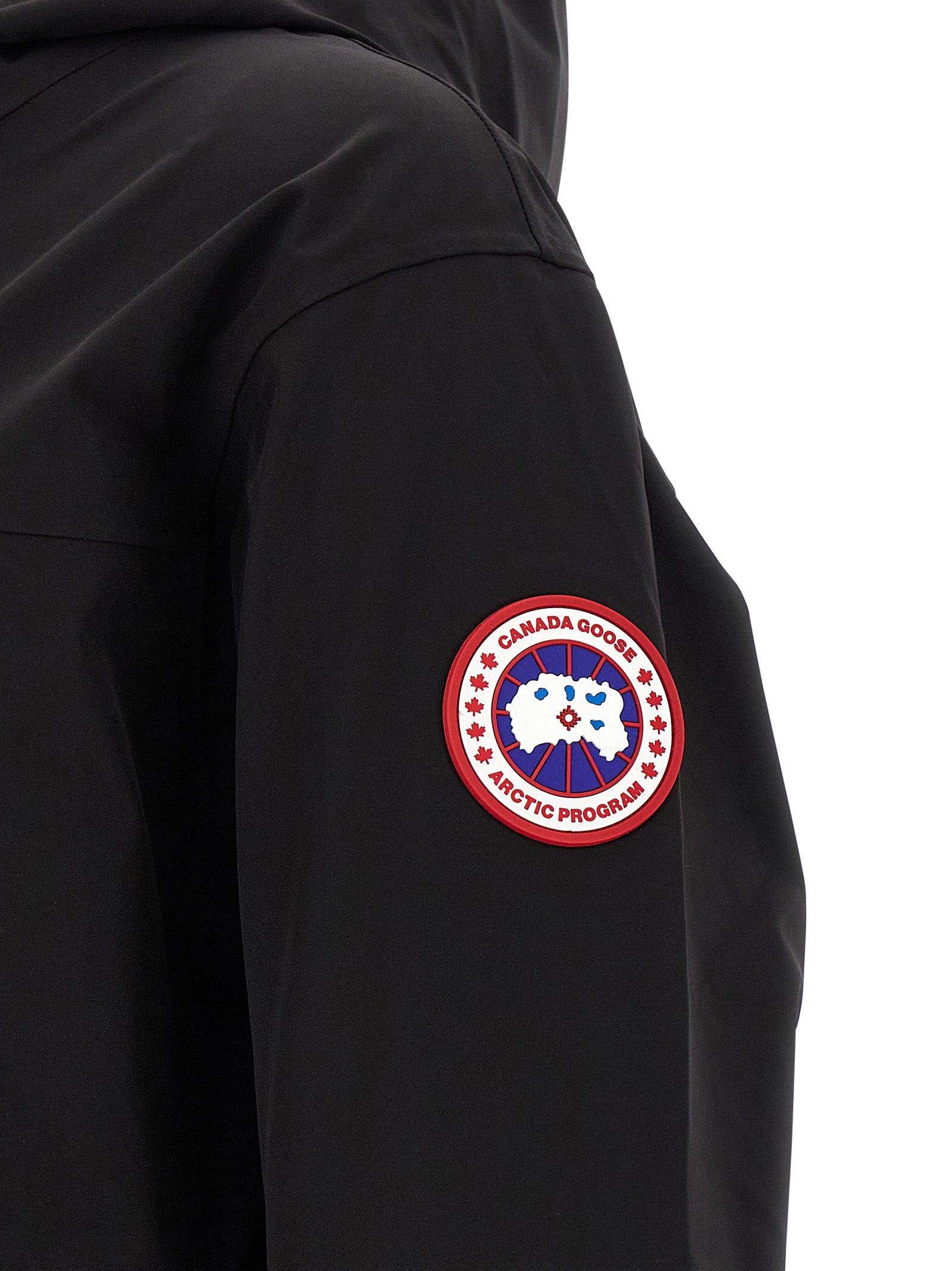 Canada Goose Schwarze Polyamid-Shell-Jacke