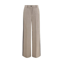 P.A.R.O.S.H. Graue Hose aus Wolle Oves Aries