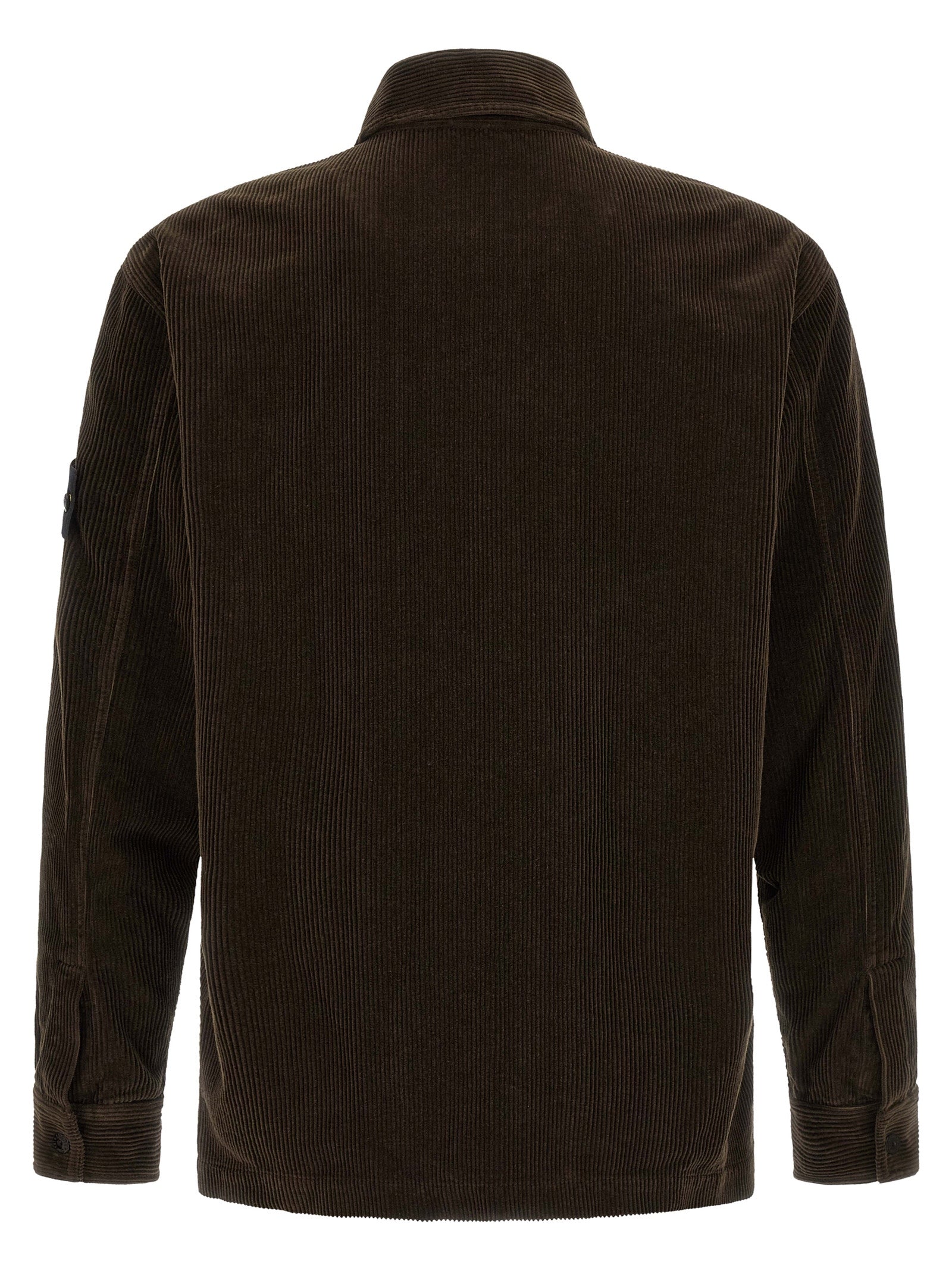 Stone Island Braune Baumwollbluse