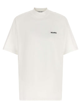 The Attico Weißes Baumwoll-T-Shirt