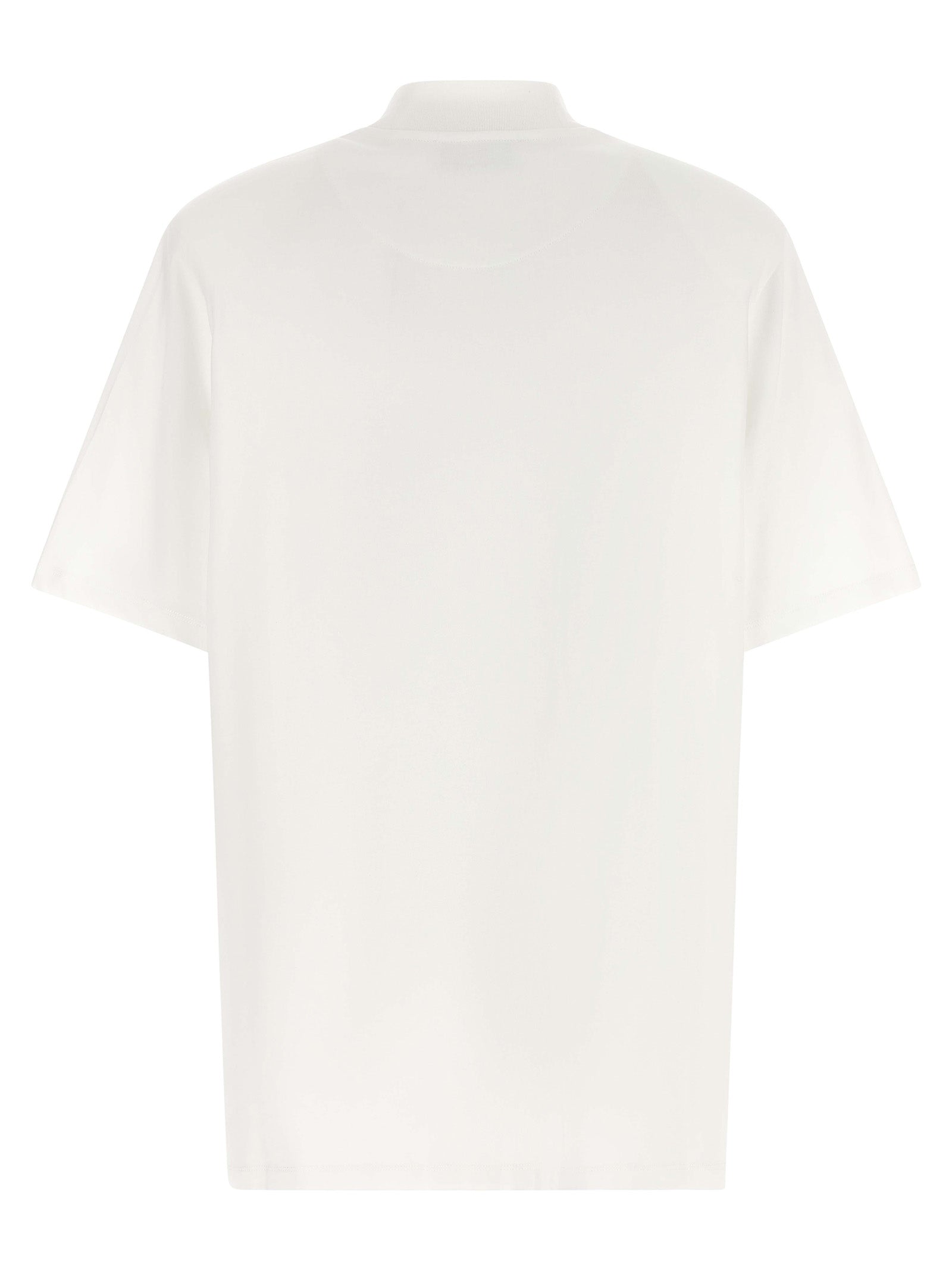 The Attico Weißes Baumwoll-T-Shirt
