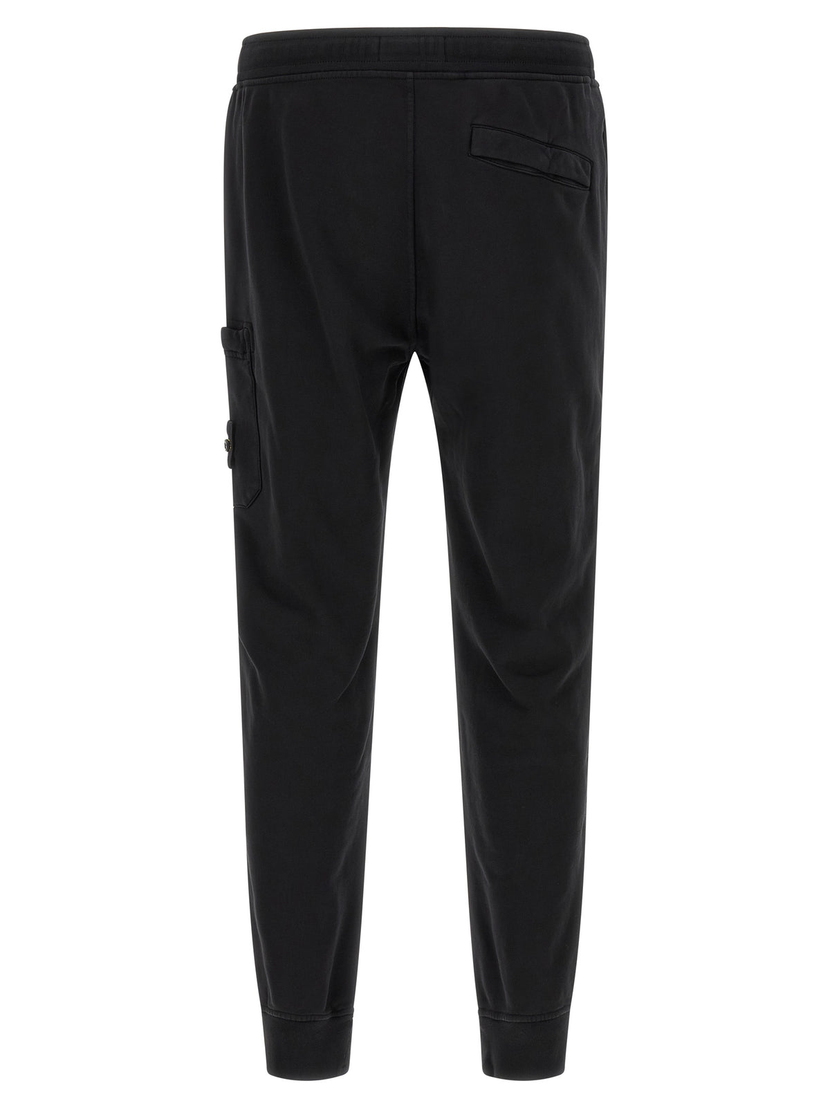 Stone Island Schwarze Baumwoll-Jogginghose (Trainingshose)