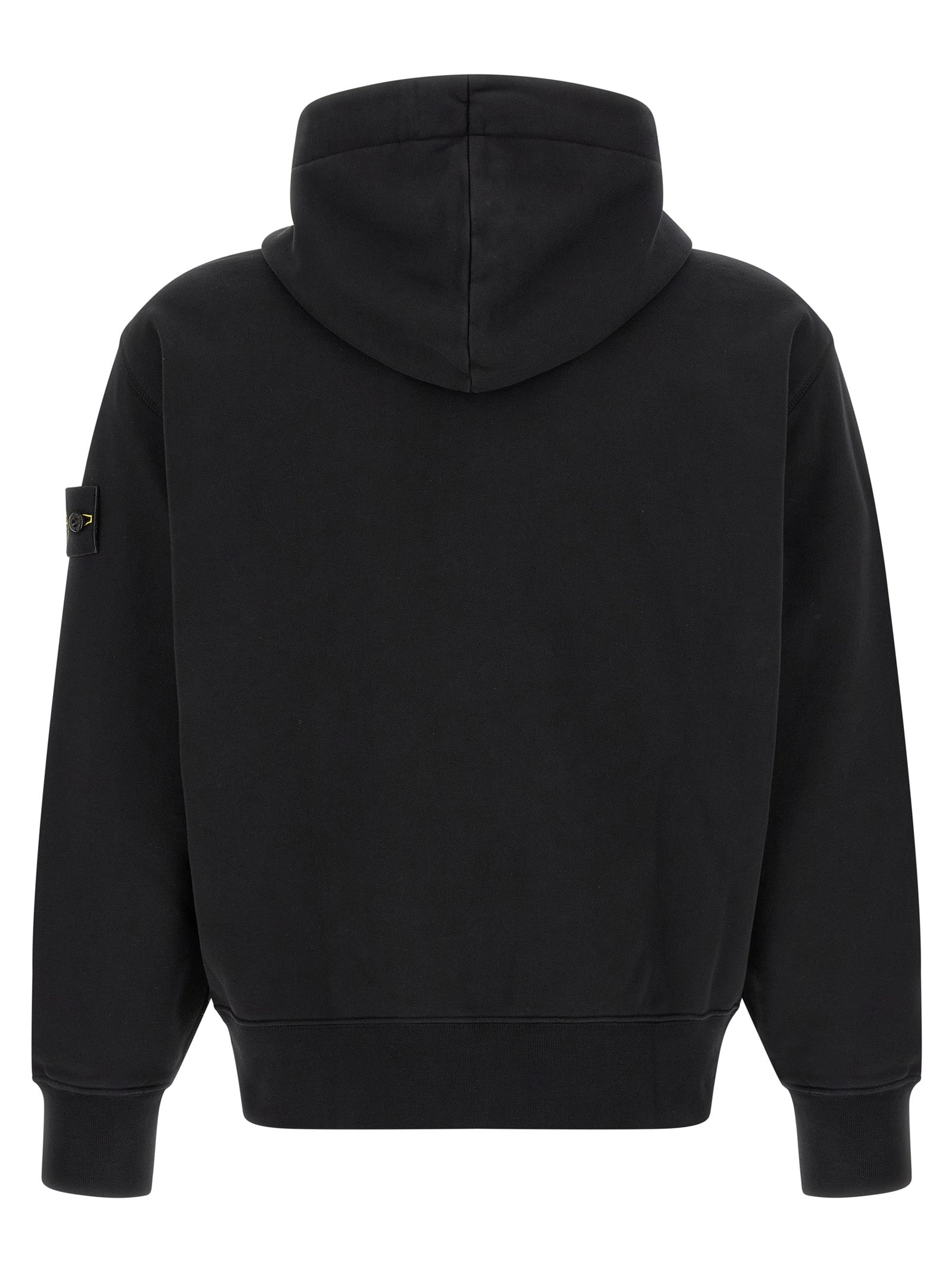 Stone Island Schwarzer Baumwoll-Sweatshirt