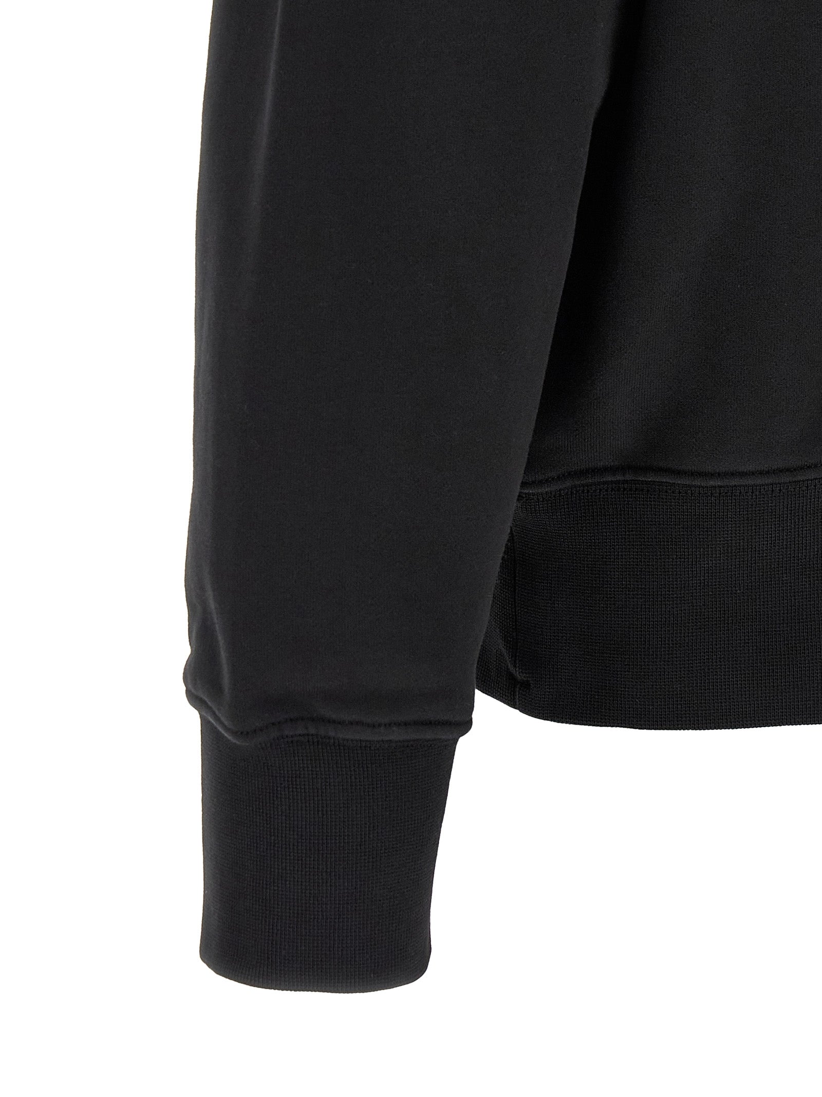 Stone Island Schwarzer Baumwoll-Sweatshirt