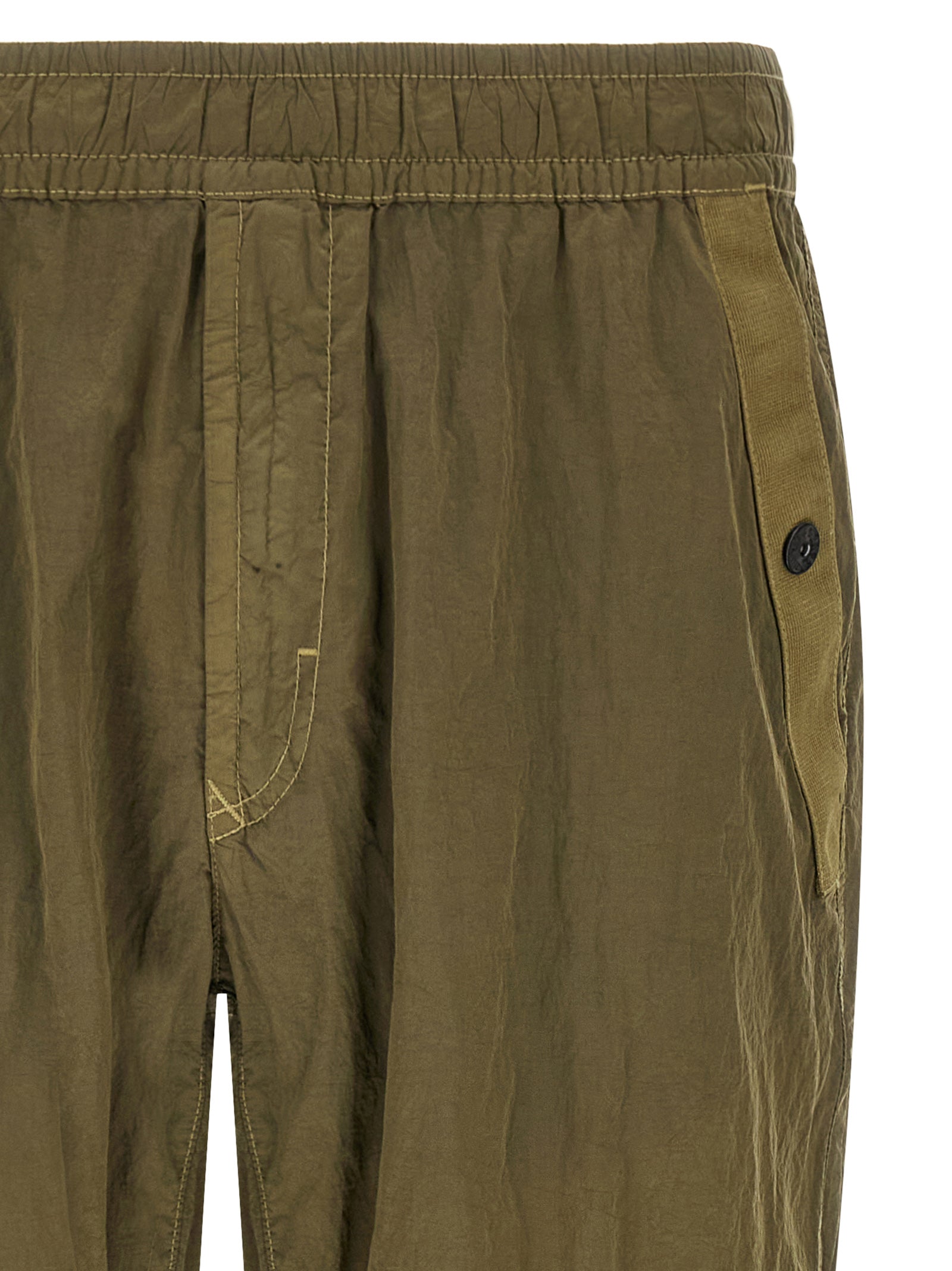 Stone Island Zweifarbige Polyamid-Sporthose