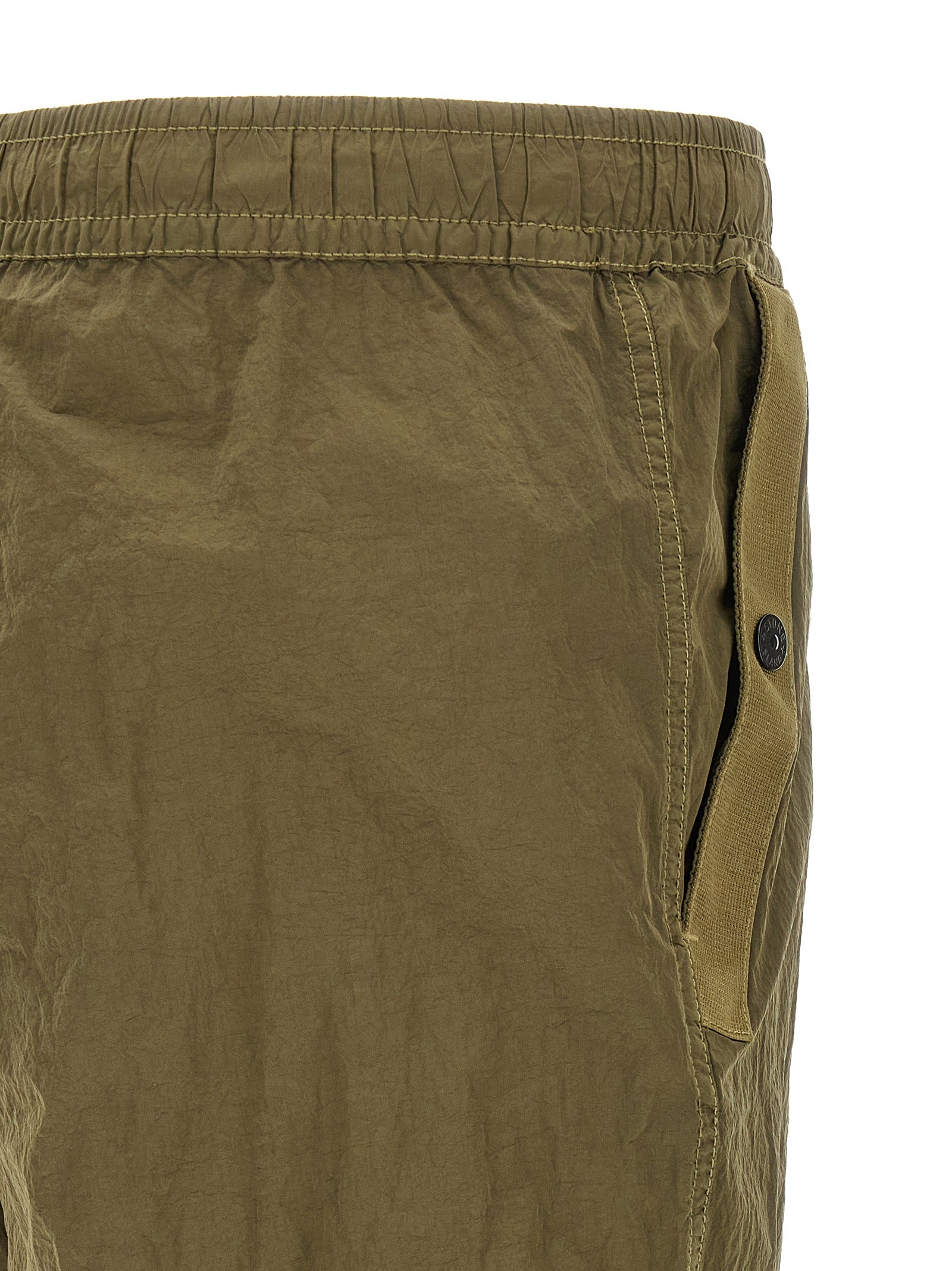 Stone Island Zweifarbige Polyamid-Sporthose