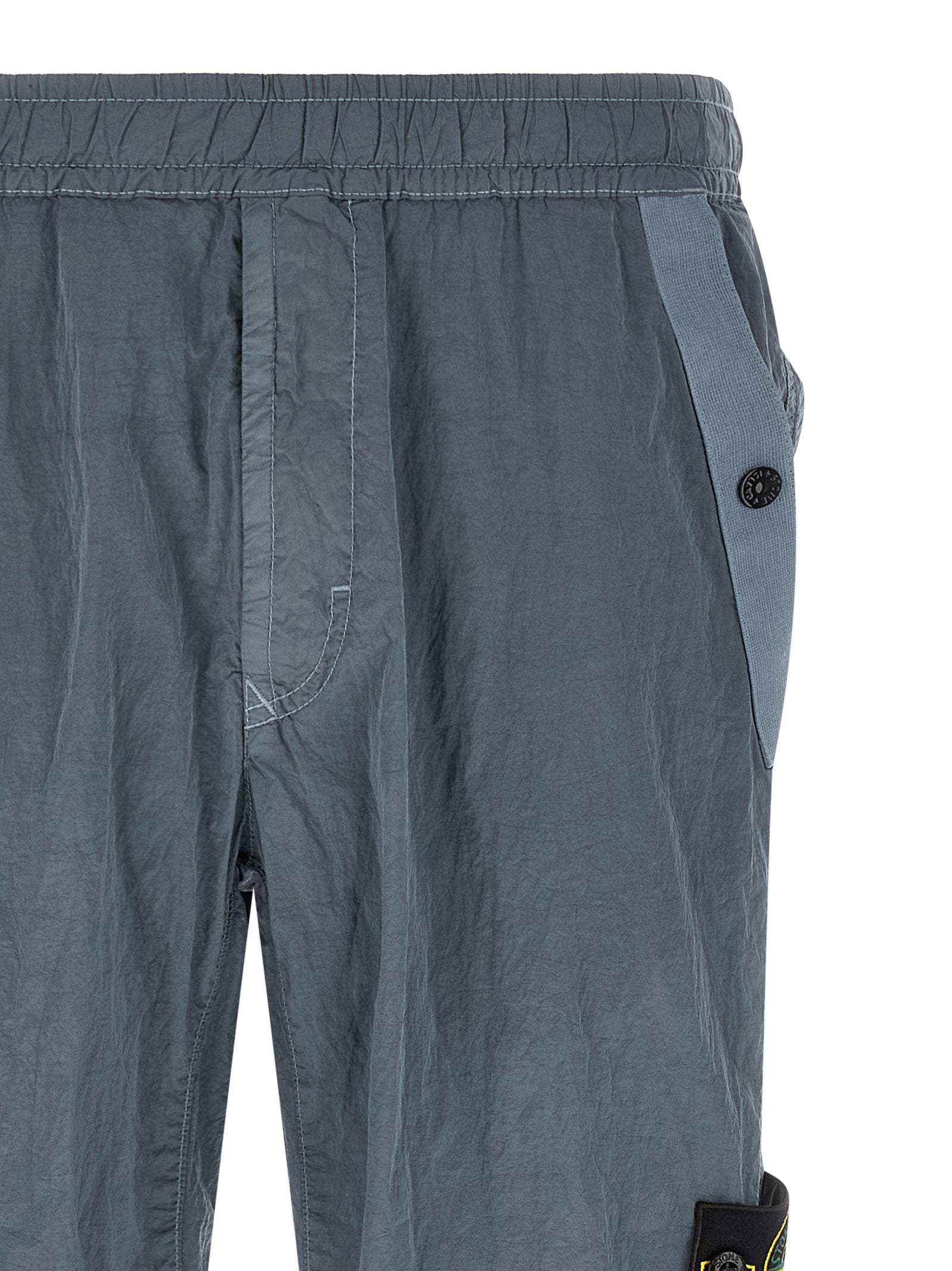 Stone Island Graue Polyamid-Jogginghose (Trainingshose)