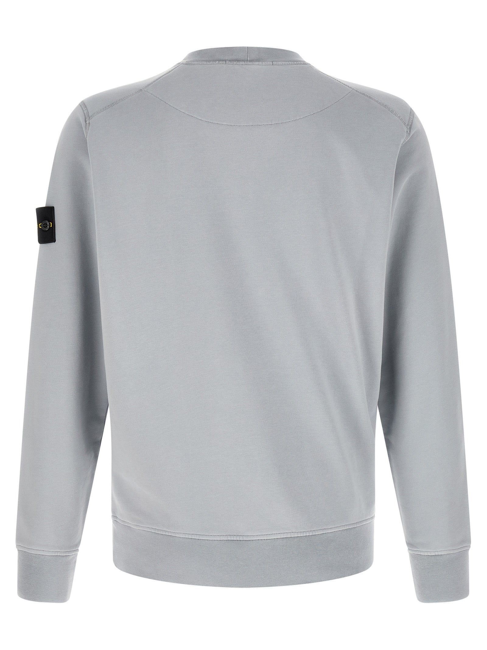 Stone Island Grauer Baumwollpullover