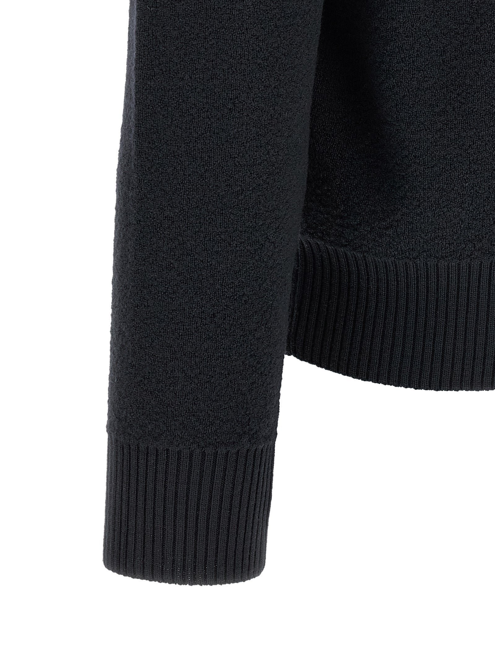 Stone Island Blauer Cardigan aus Schurwolle