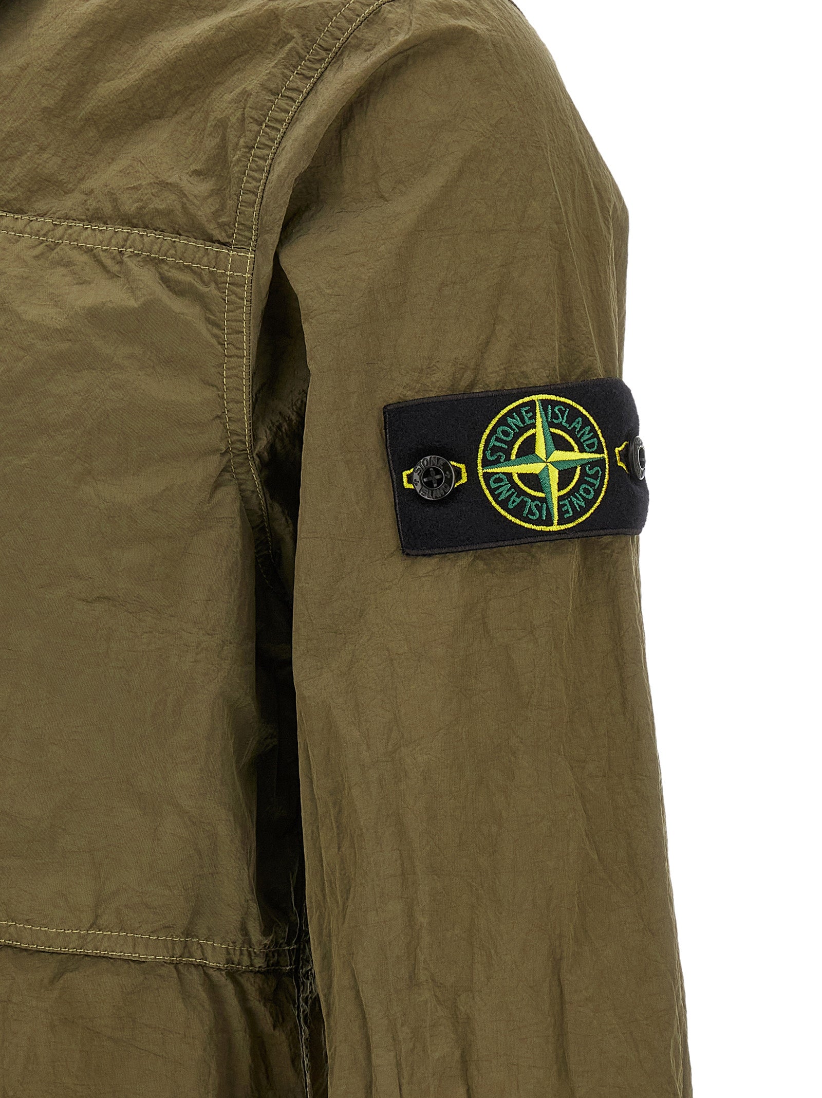 Stone Island Zweifarbige Polyamid-Bluse
