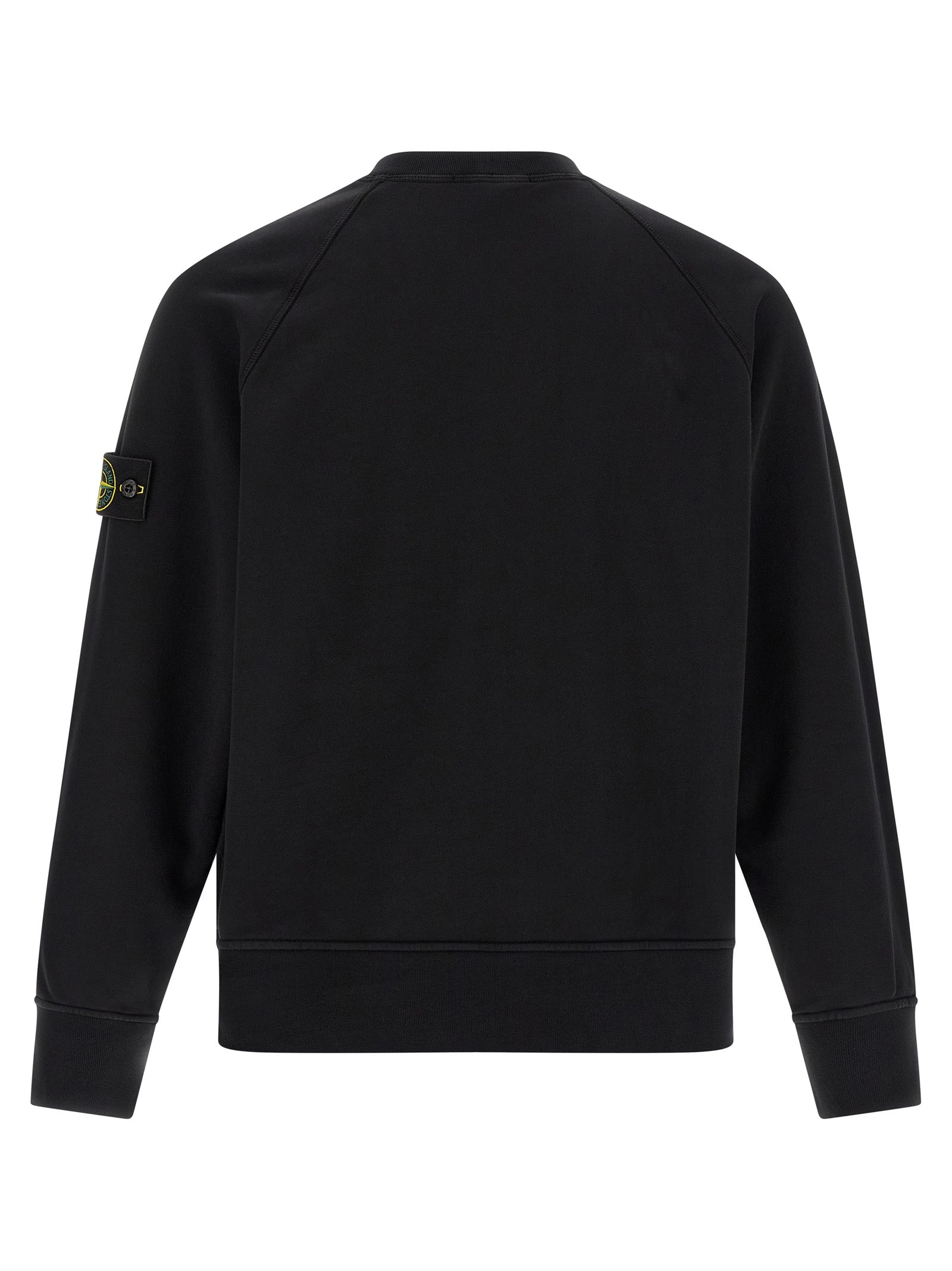 Stone Island Schwarzer Baumwoll-Sweatshirt